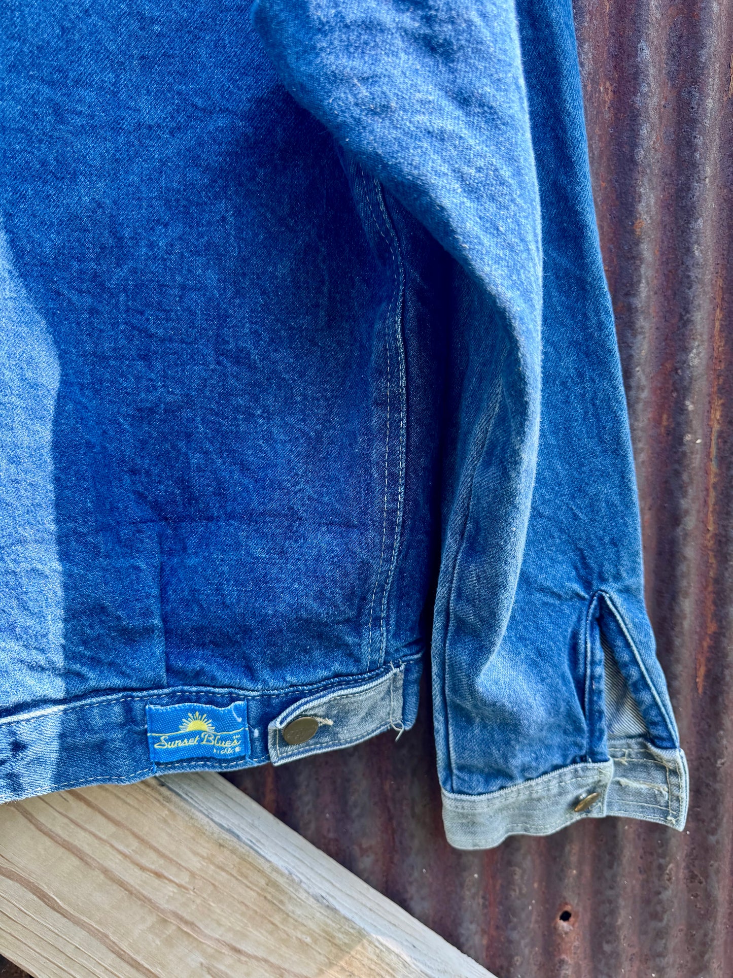 H.I.S Chic Two-Toned Denim Jacket