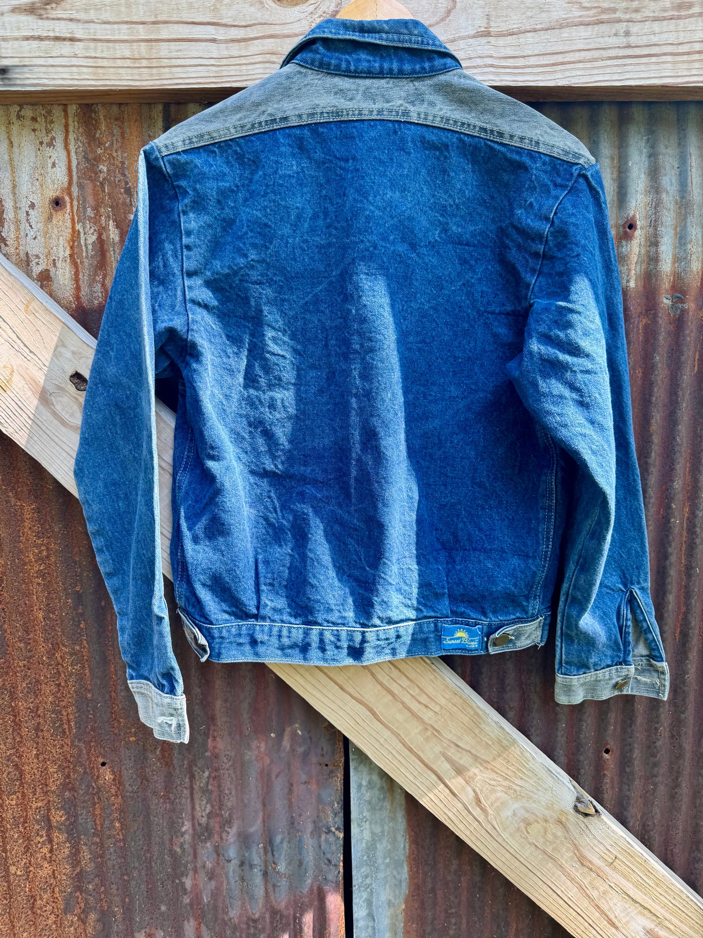 H.I.S Chic Two-Toned Denim Jacket
