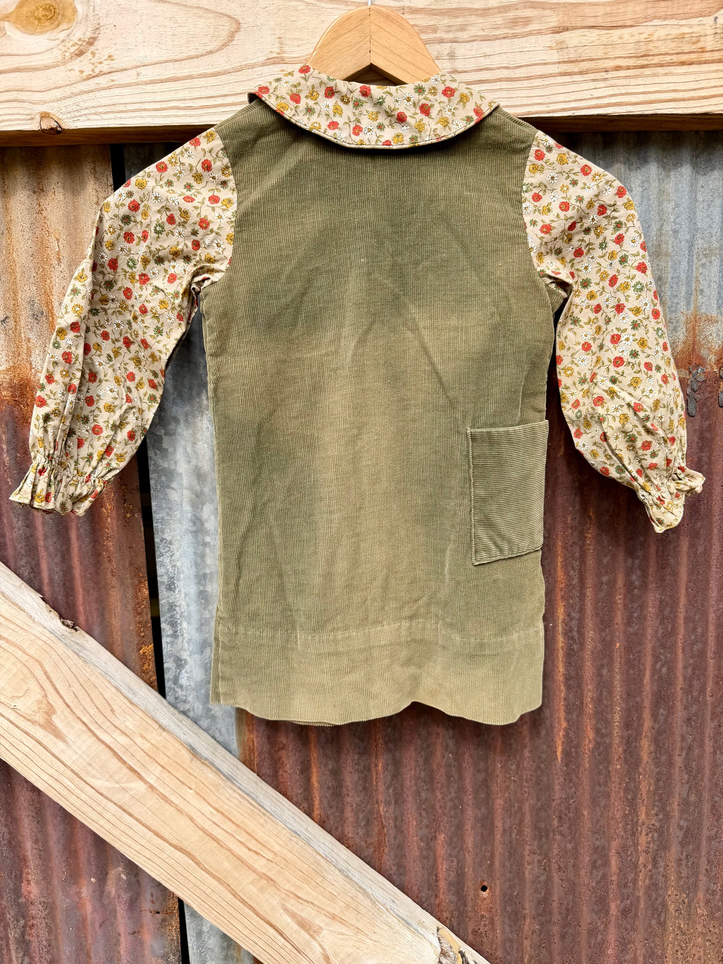KIDS 70s Corduroy Dress