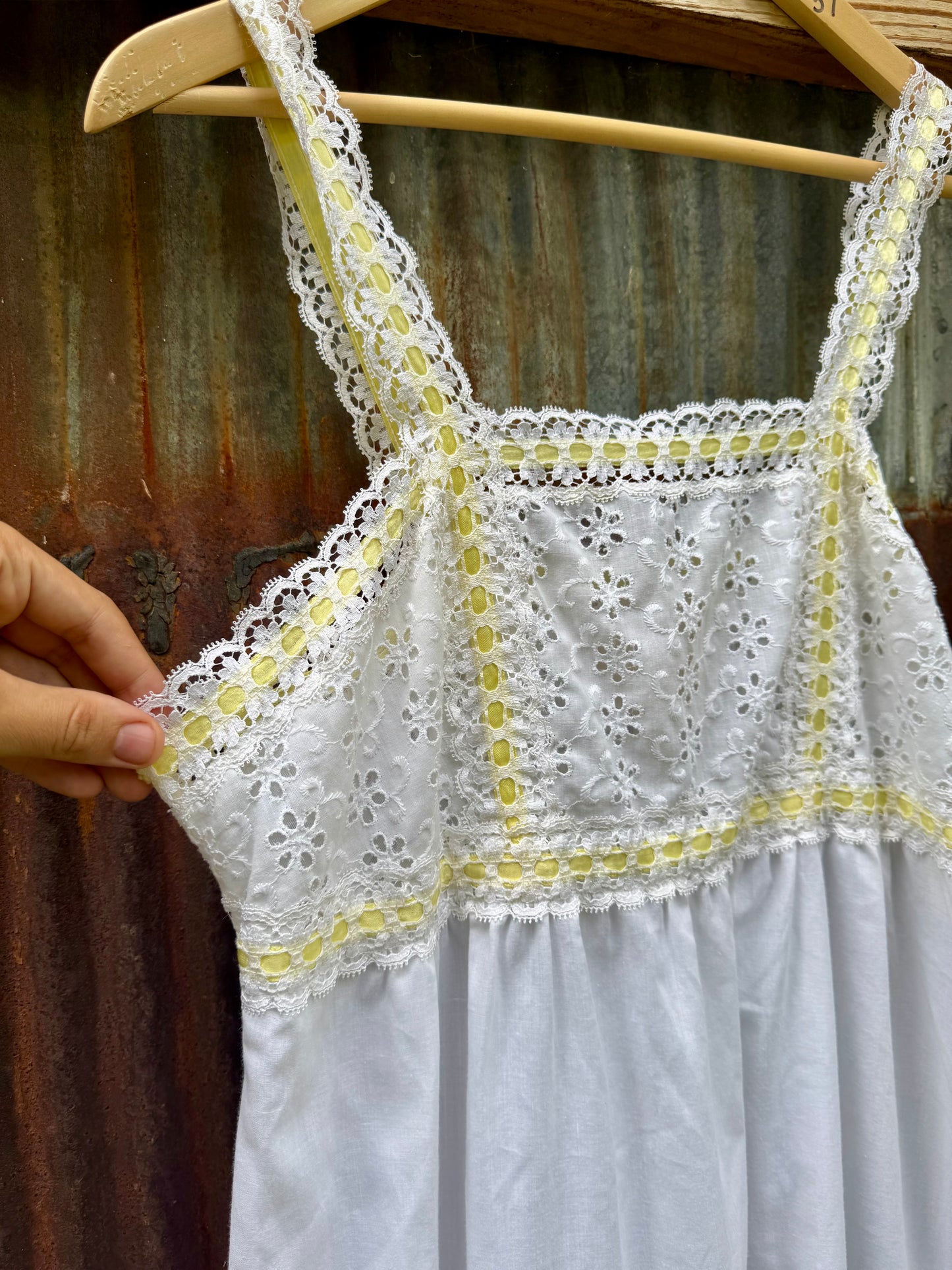 Vintage Eyelet Dress