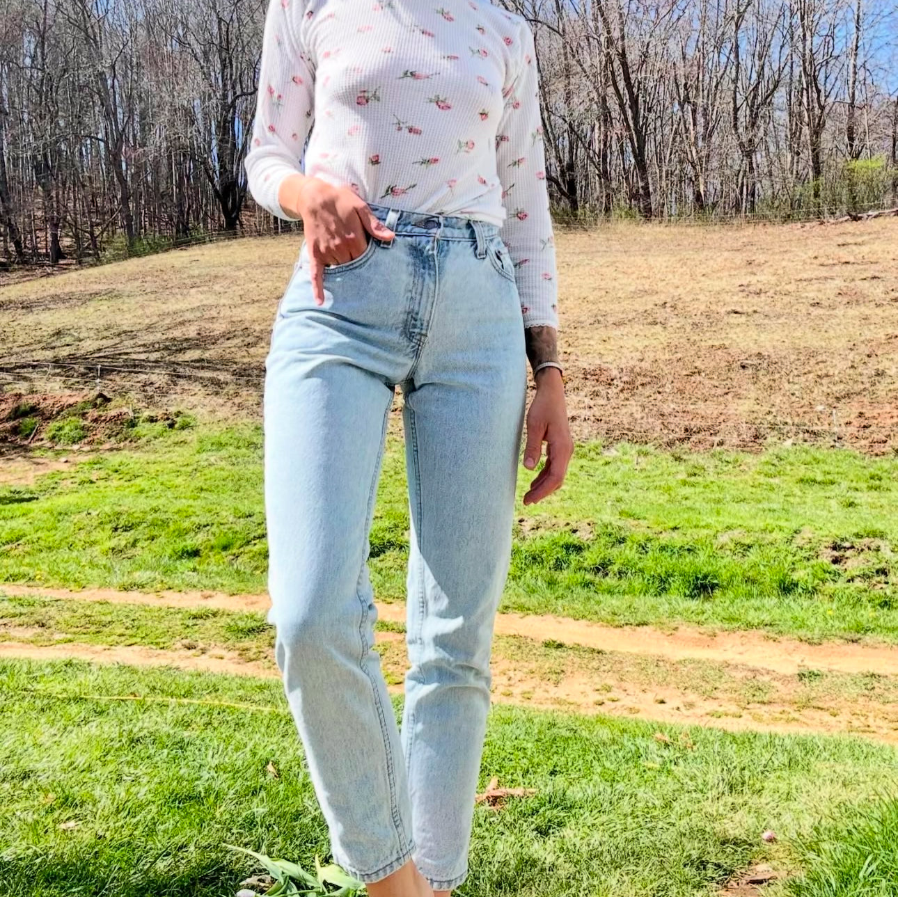 Levi 550s Light Wash