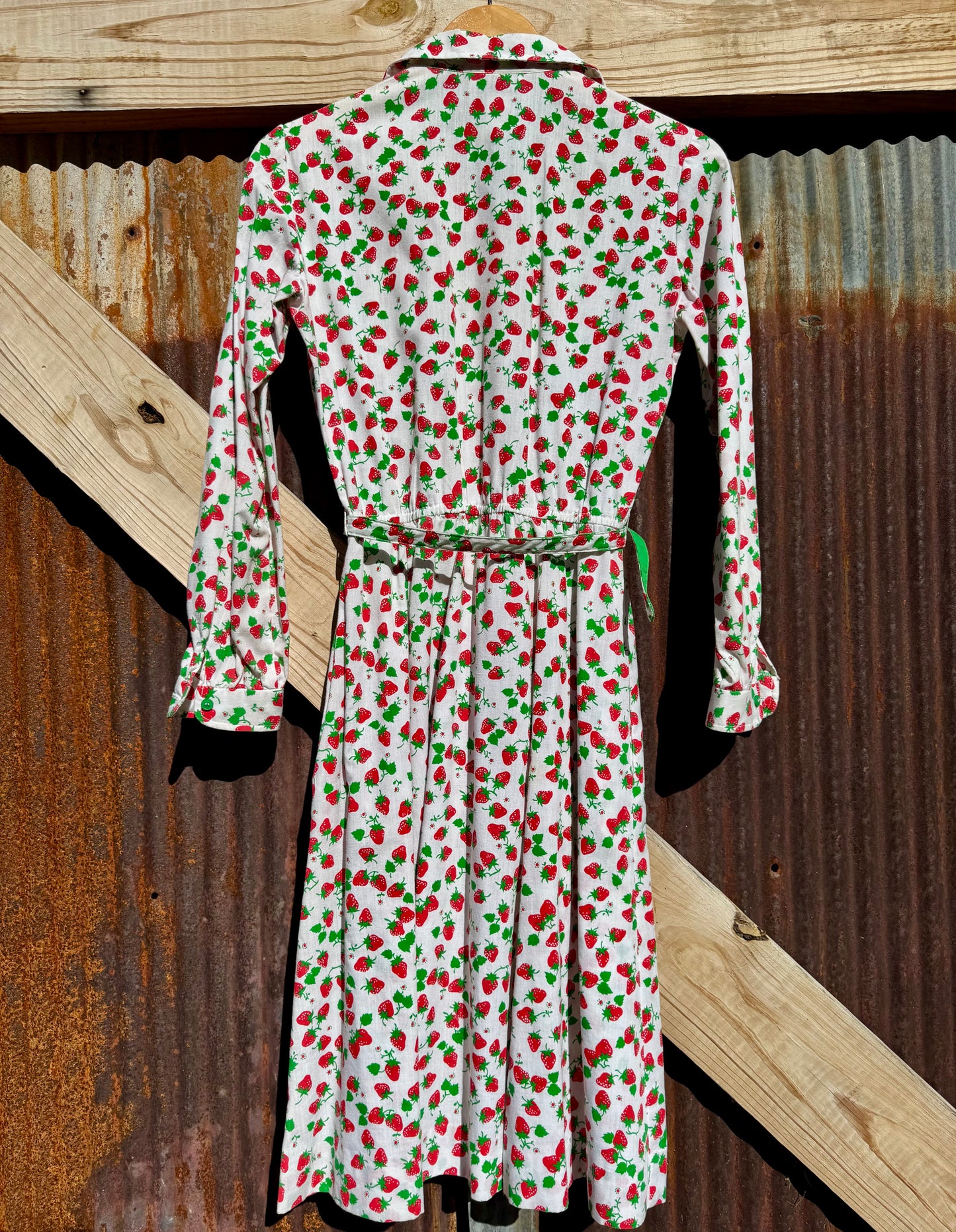 70s Lanz Strawberry Dress