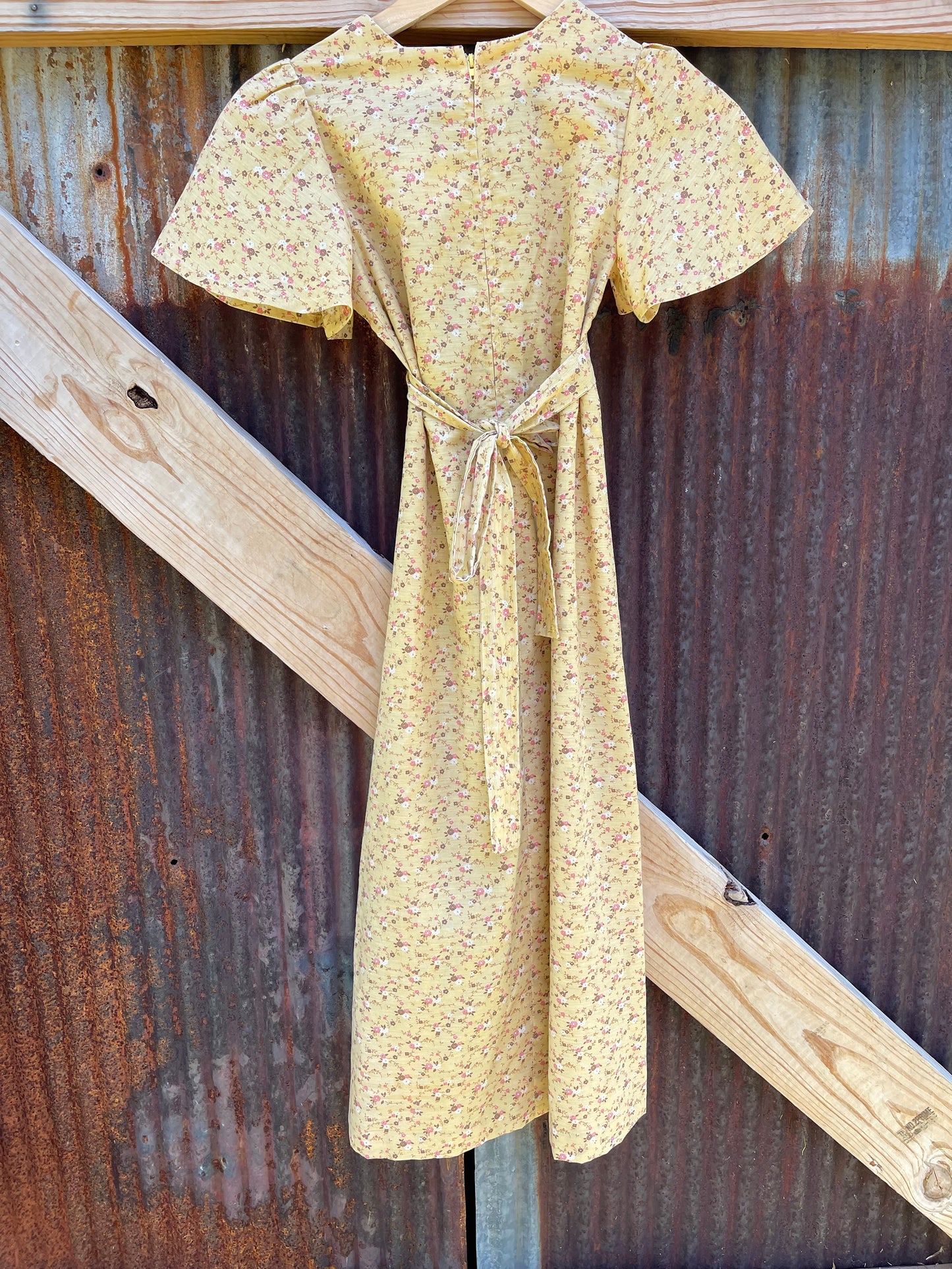 Handmade Cotton Floral Dress
