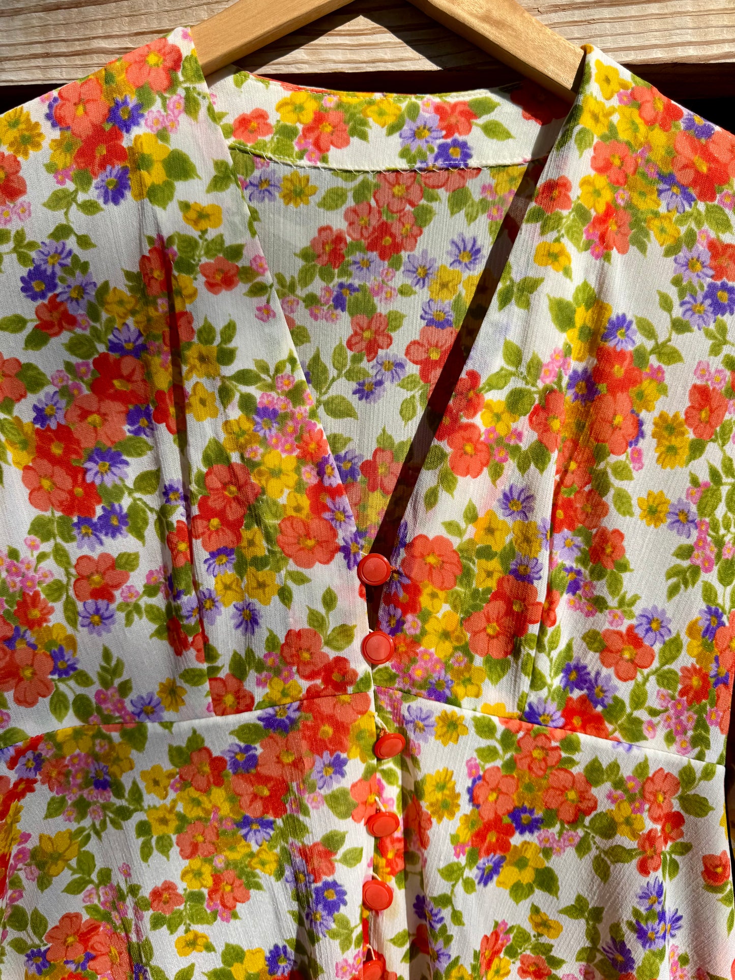 Handmade Floral Duster