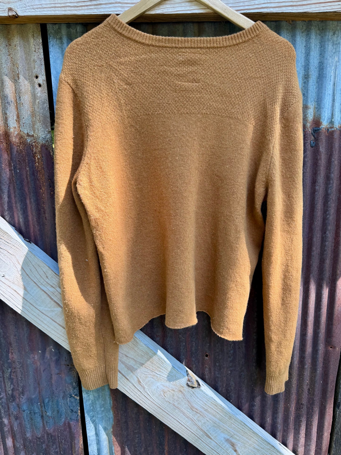 Lambswool Tricot Knit Sweater