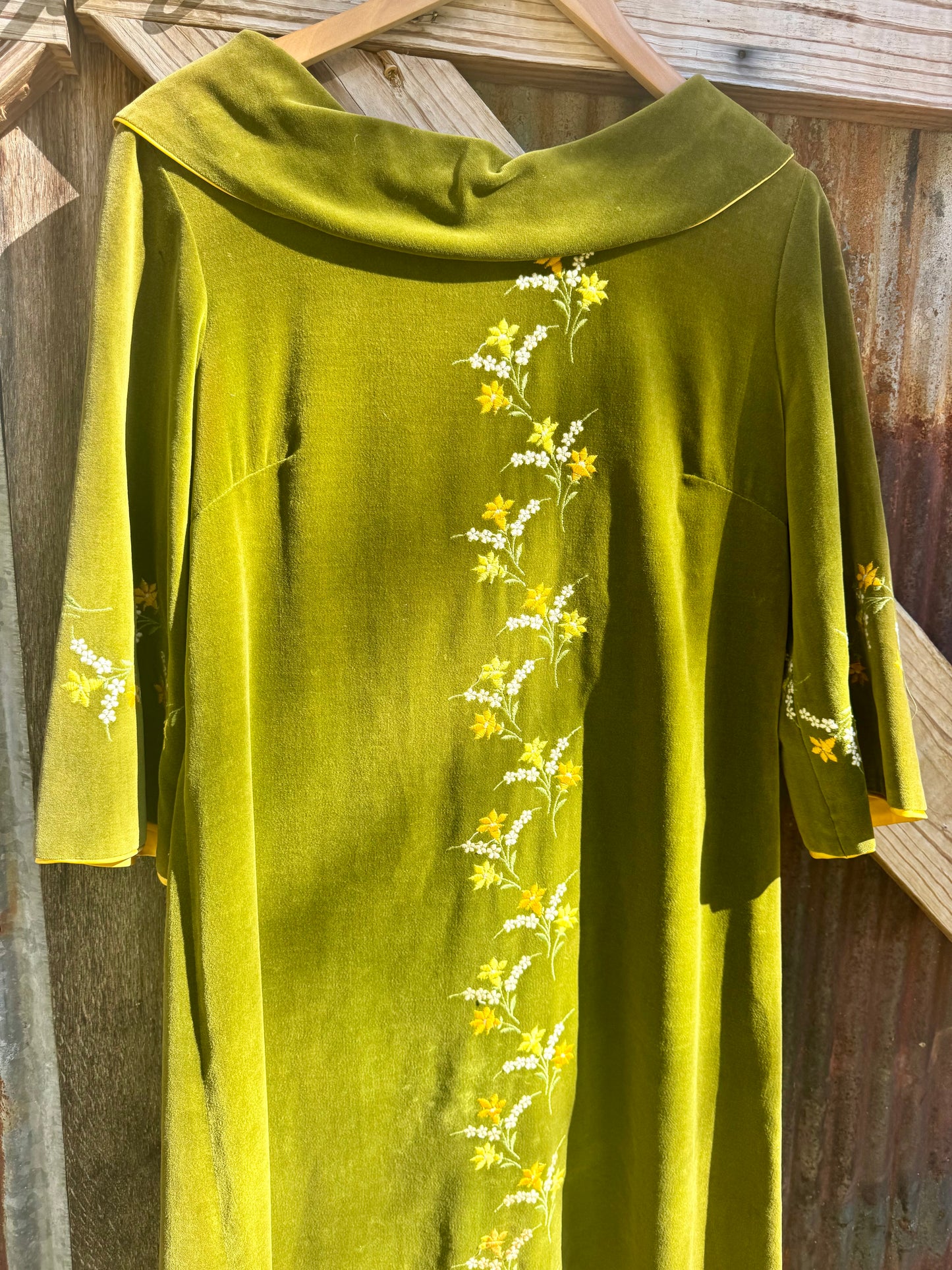 Kamore Cotton Velvet Dress