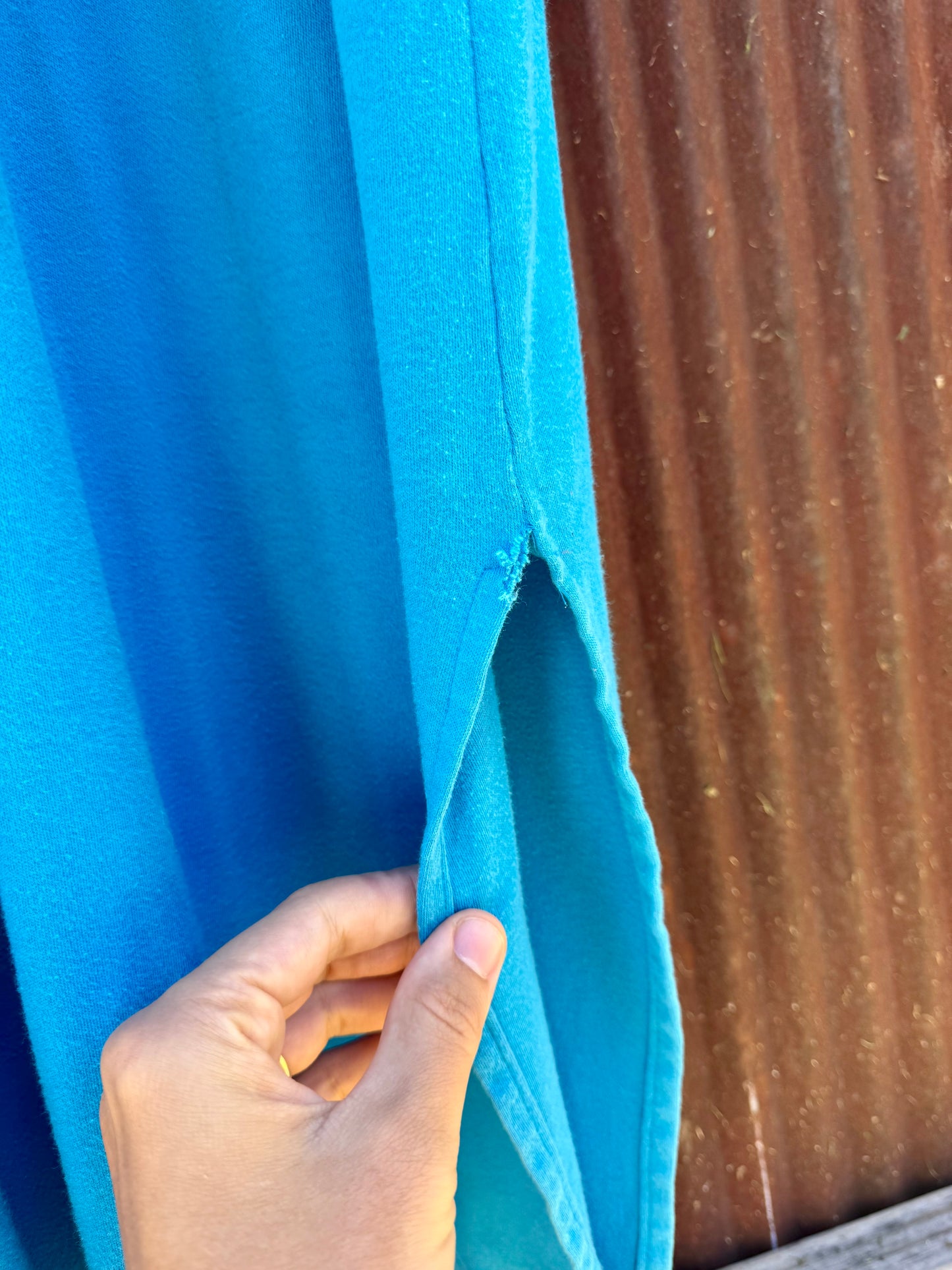 Lands End 1980s Shirt Dress