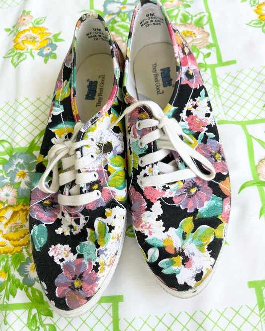 Floral Vintage Keds