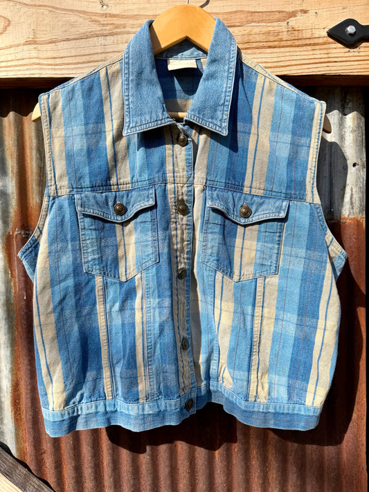 Denim Vest/ Top