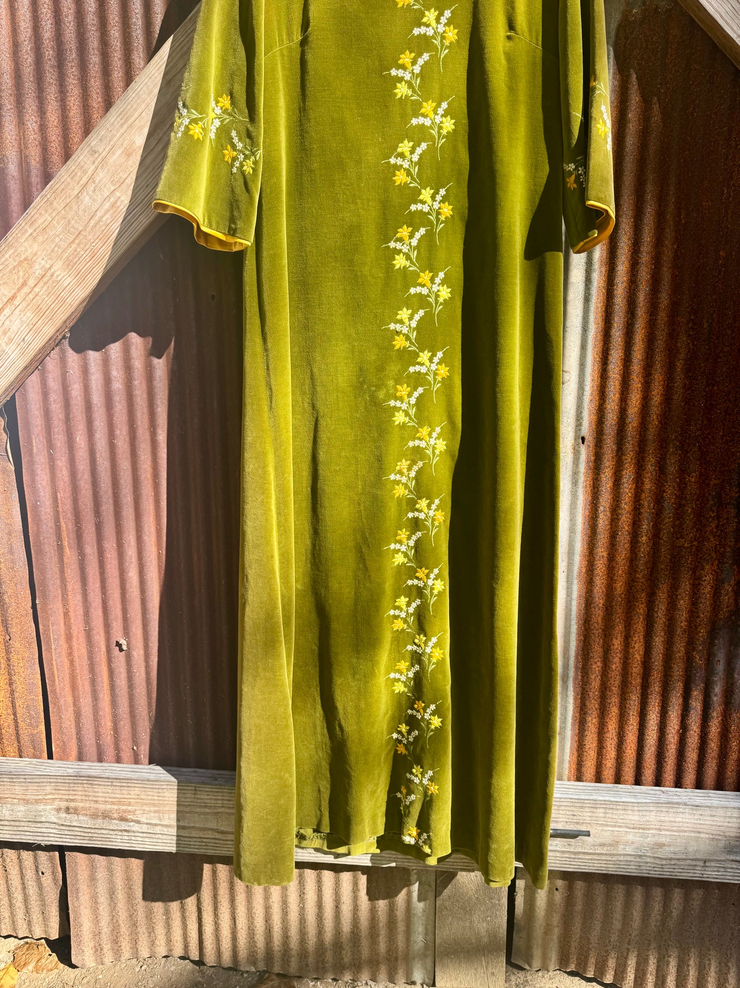 Kamore Cotton Velvet Dress