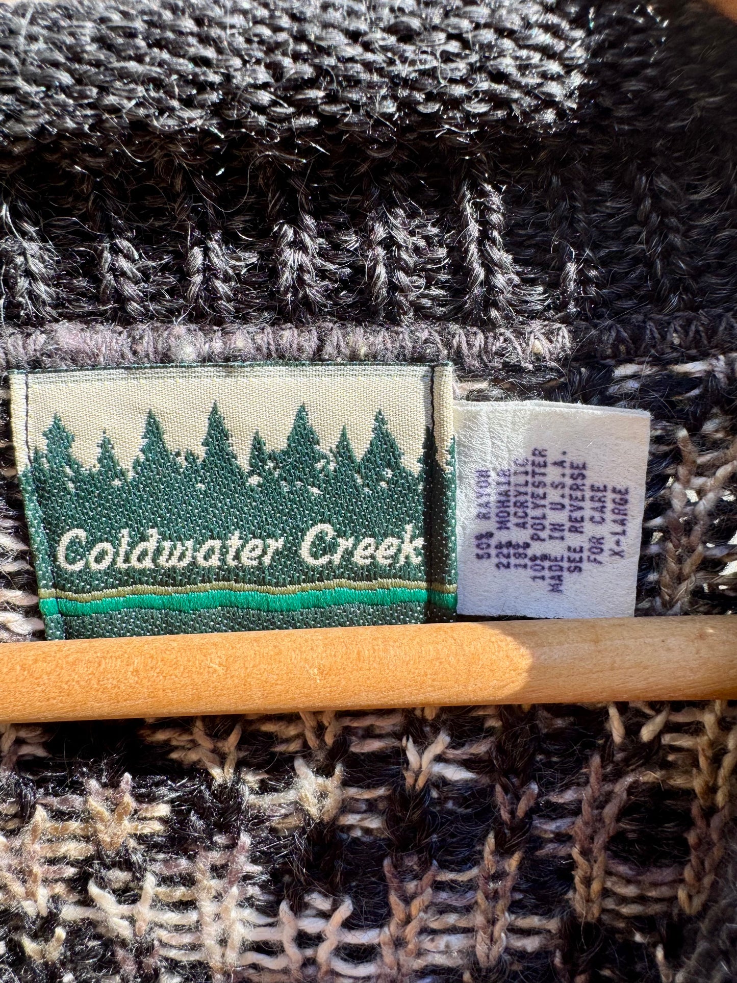 Mohair Blend Grandpa Sweater