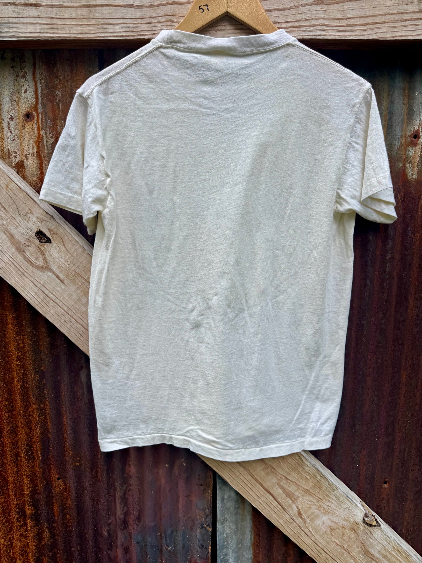 Vintage Single Stitch White Tee