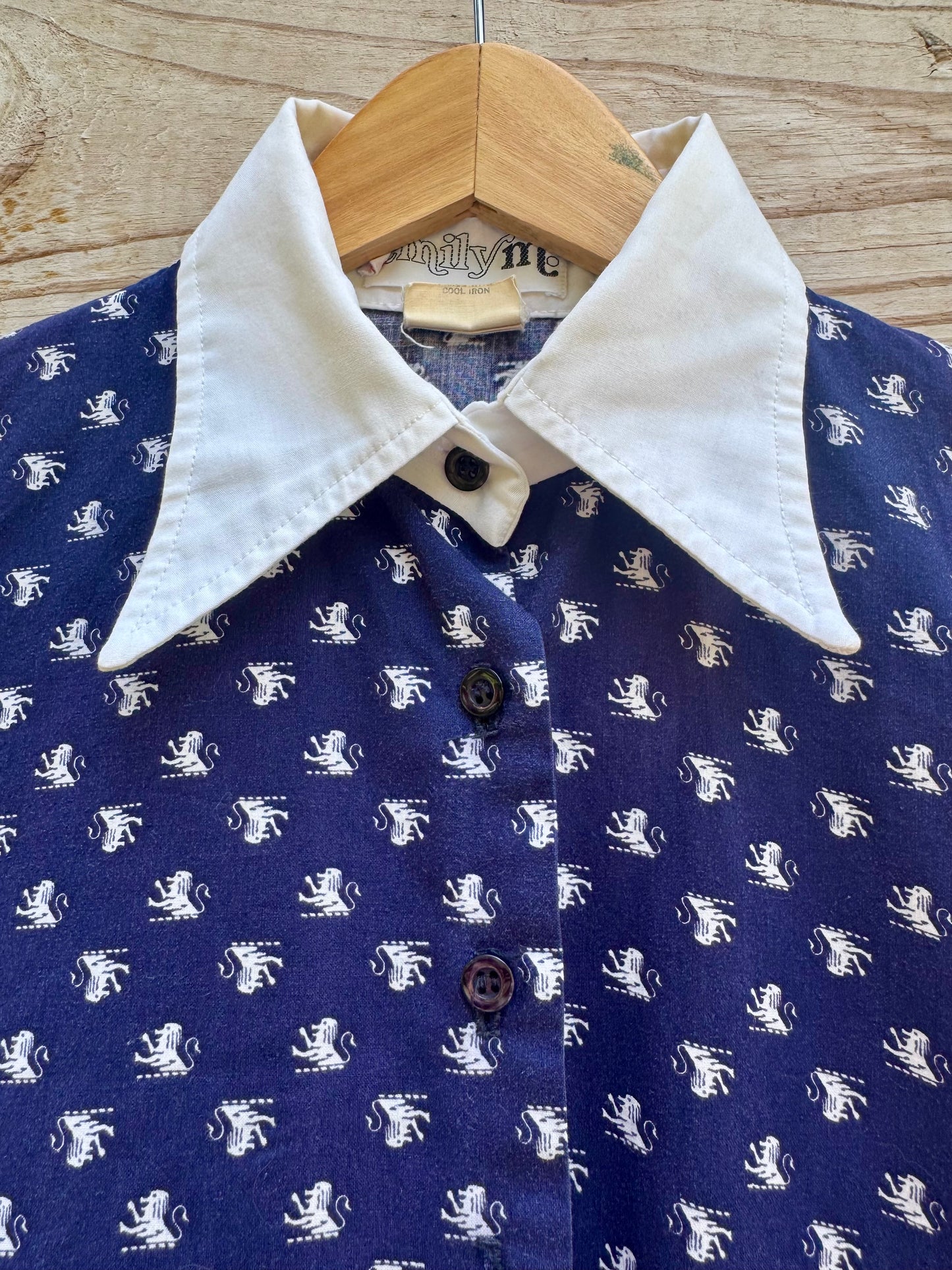 Lion Cotton Blouse