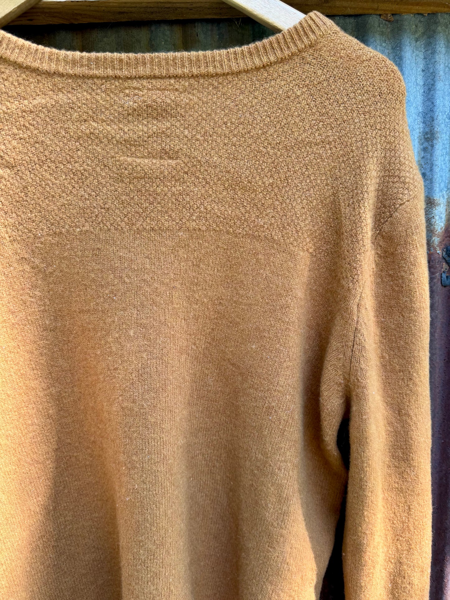 Lambswool Tricot Knit Sweater