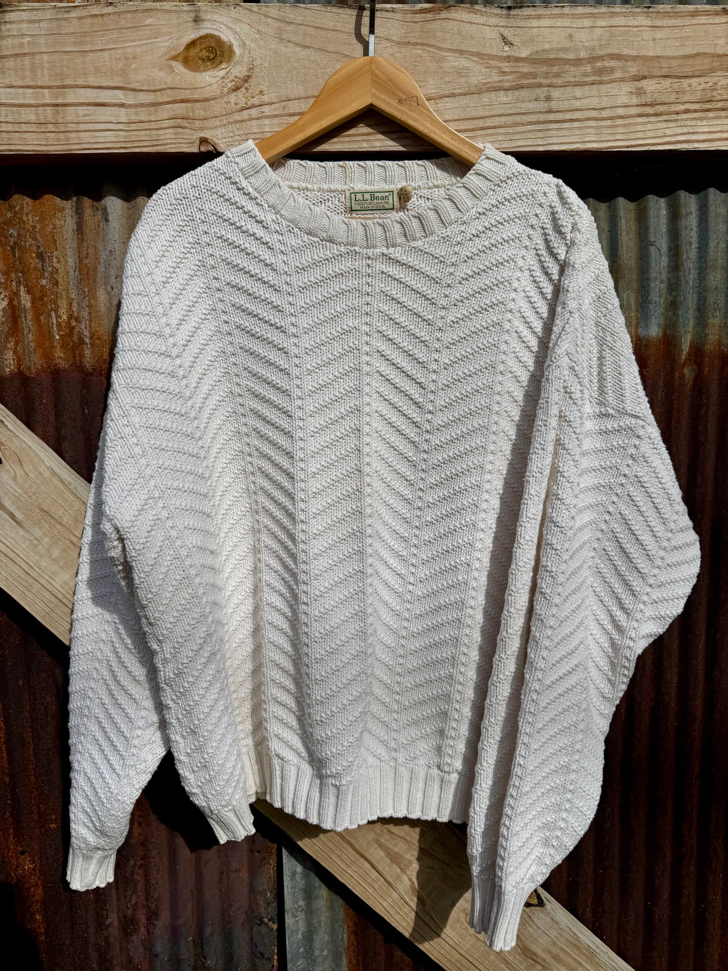 LL Bean Cotton Knit