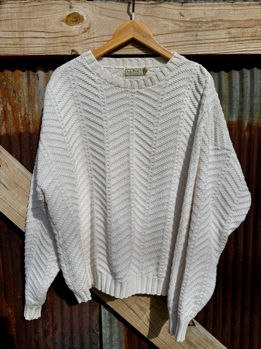 LL Bean Cotton Knit
