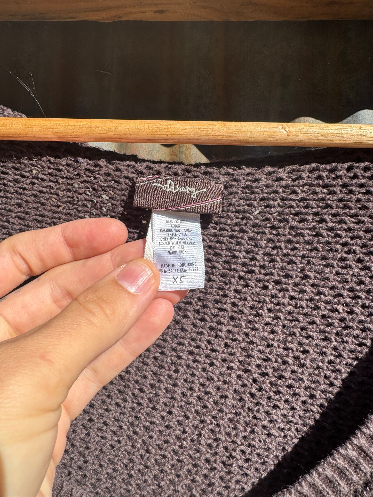 Vintage Old Navy Cotton Knit with Hood