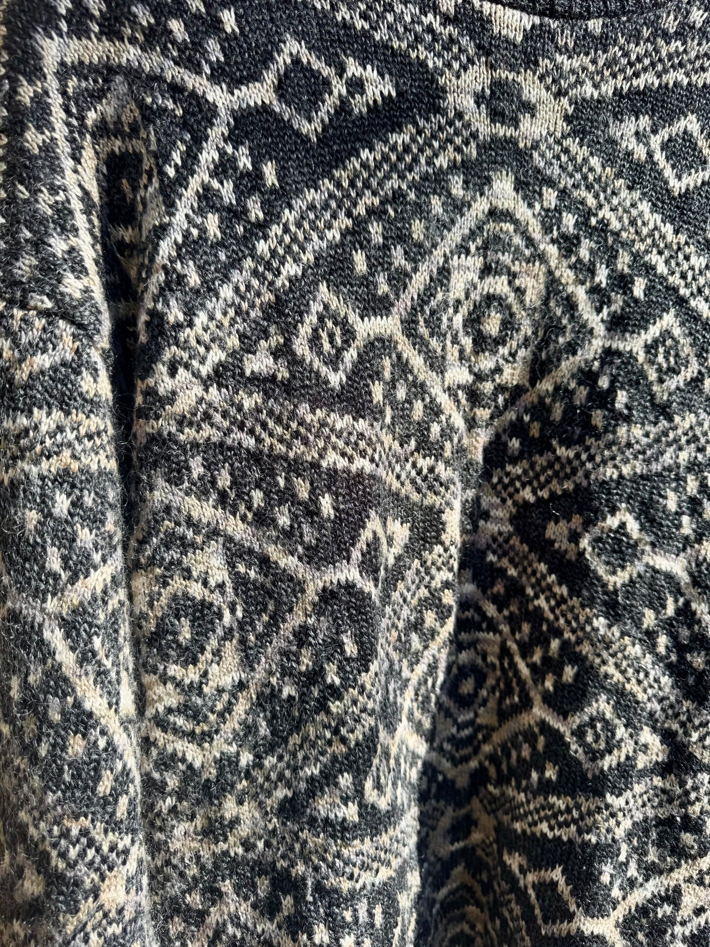 Mohair Blend Grandpa Sweater