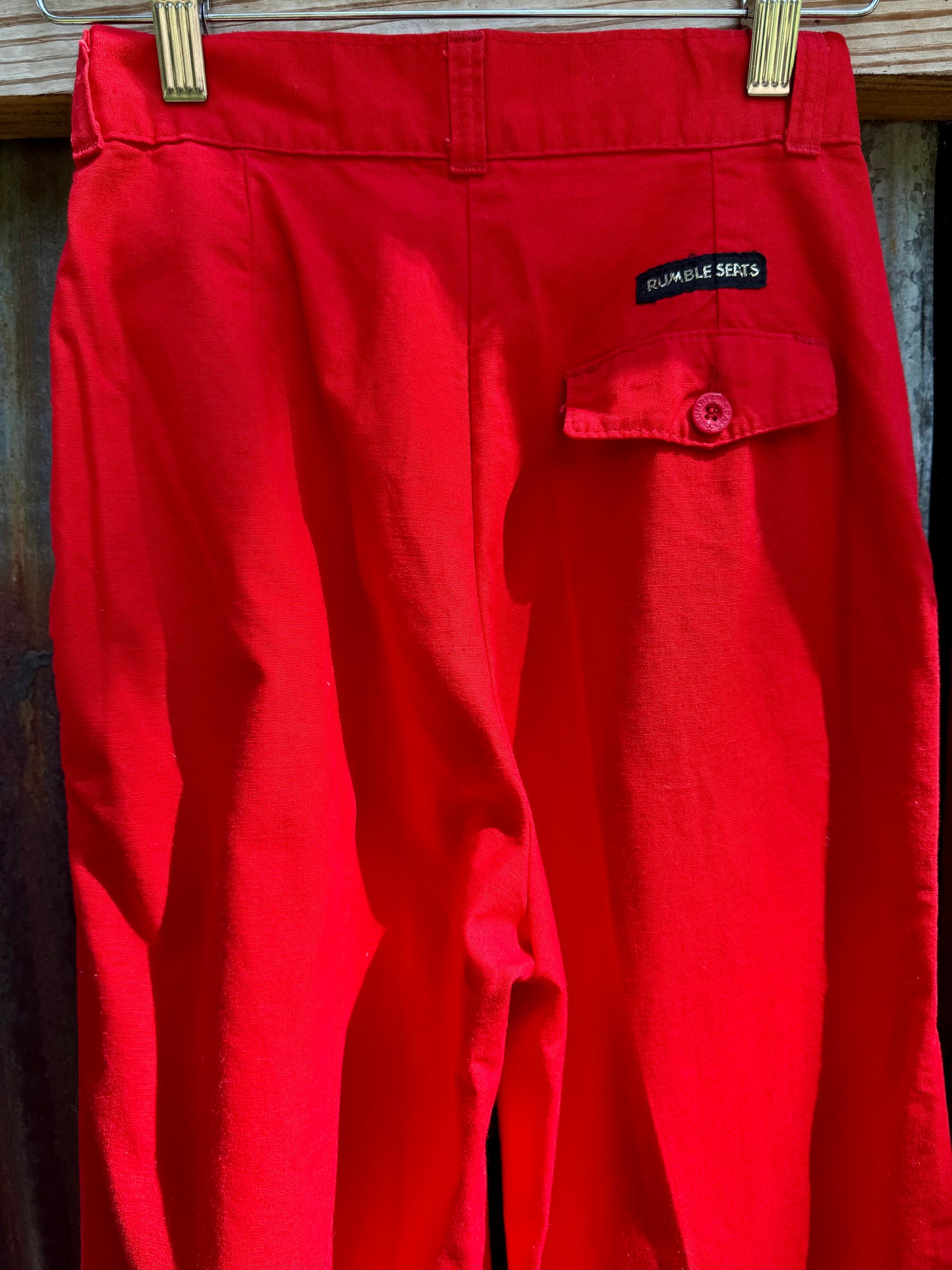 1970s Rumble Seats Pant