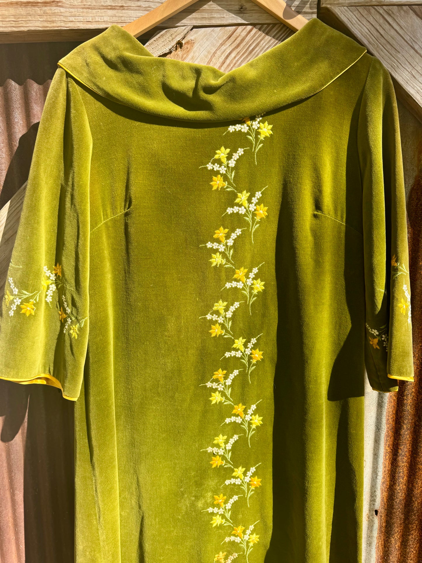 Kamore Cotton Velvet Dress