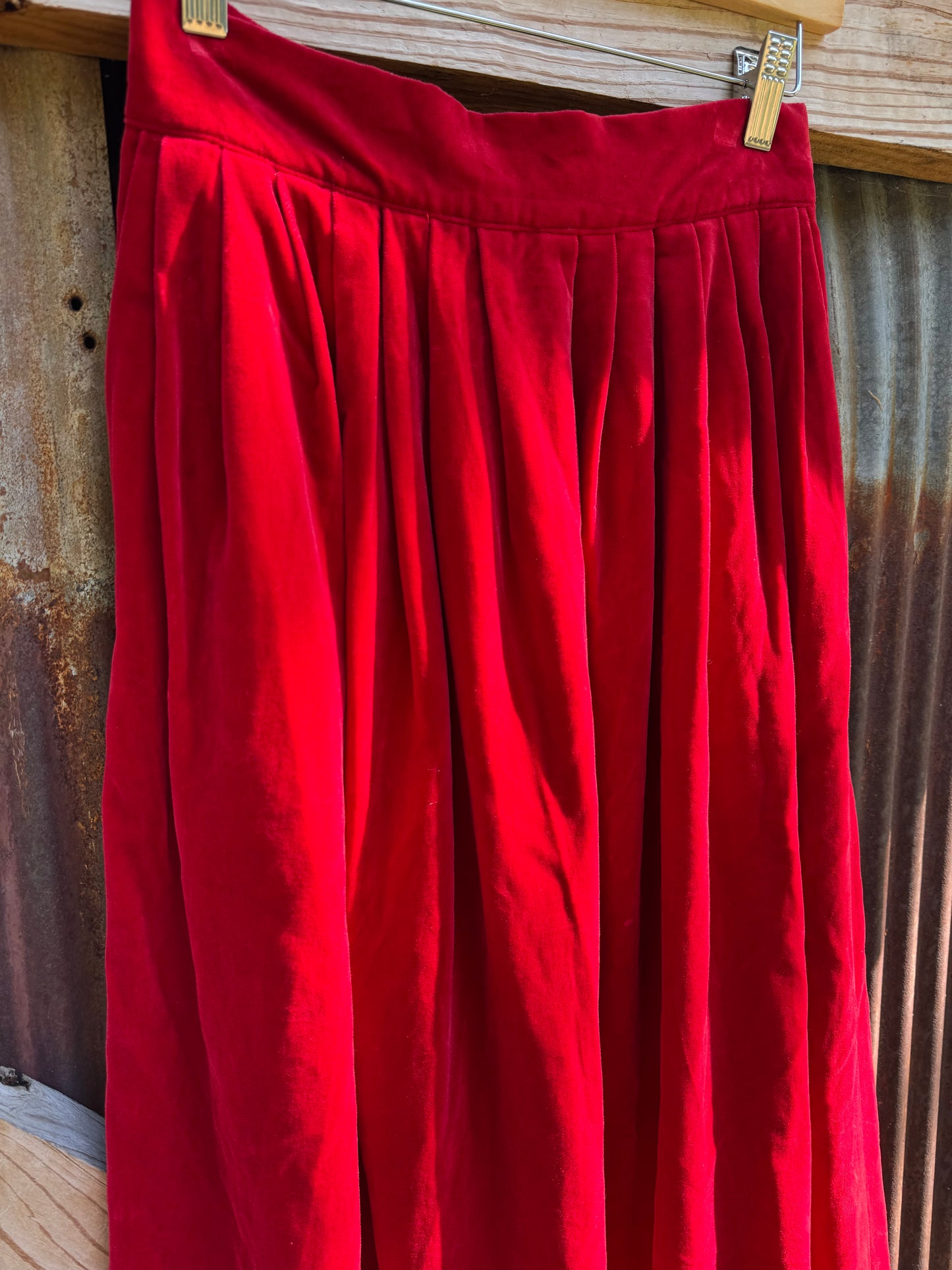 Velvet Skirt