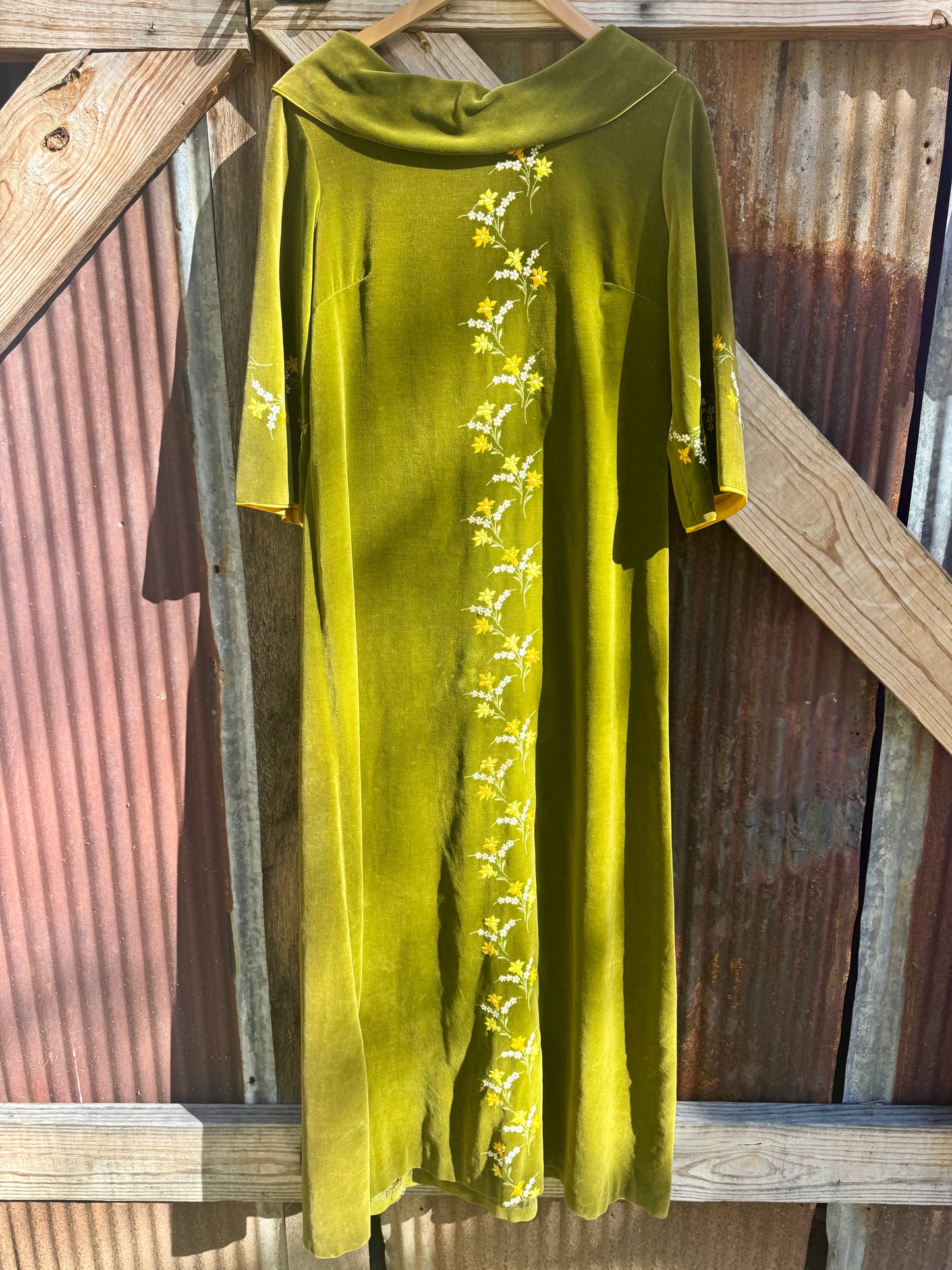 Kamore Cotton Velvet Dress