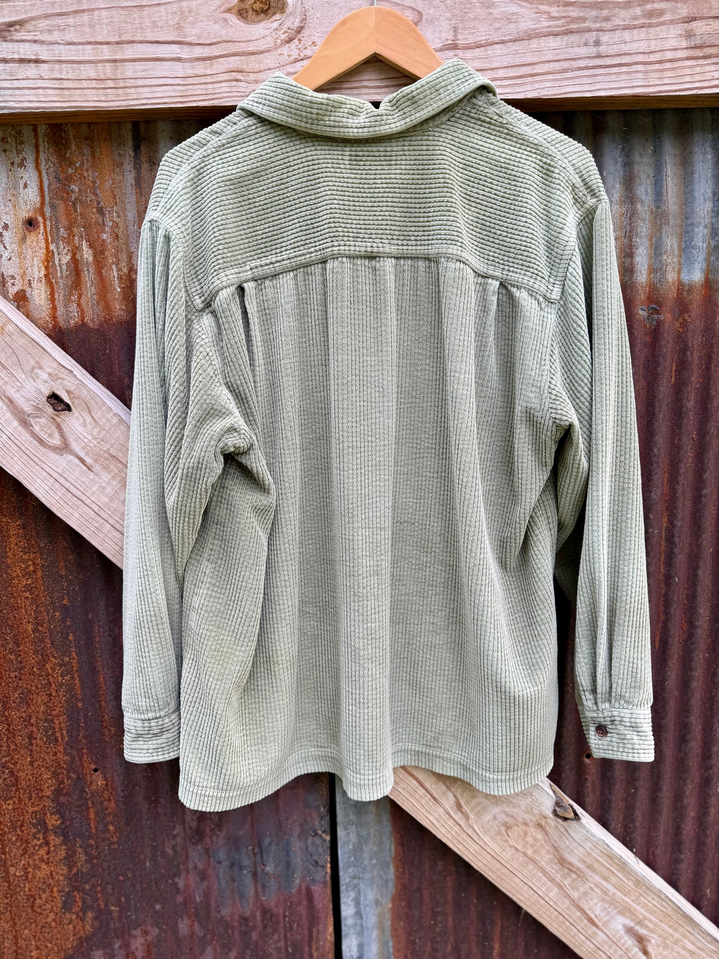 LL Bean Wide Wale Corduroy Buttondown