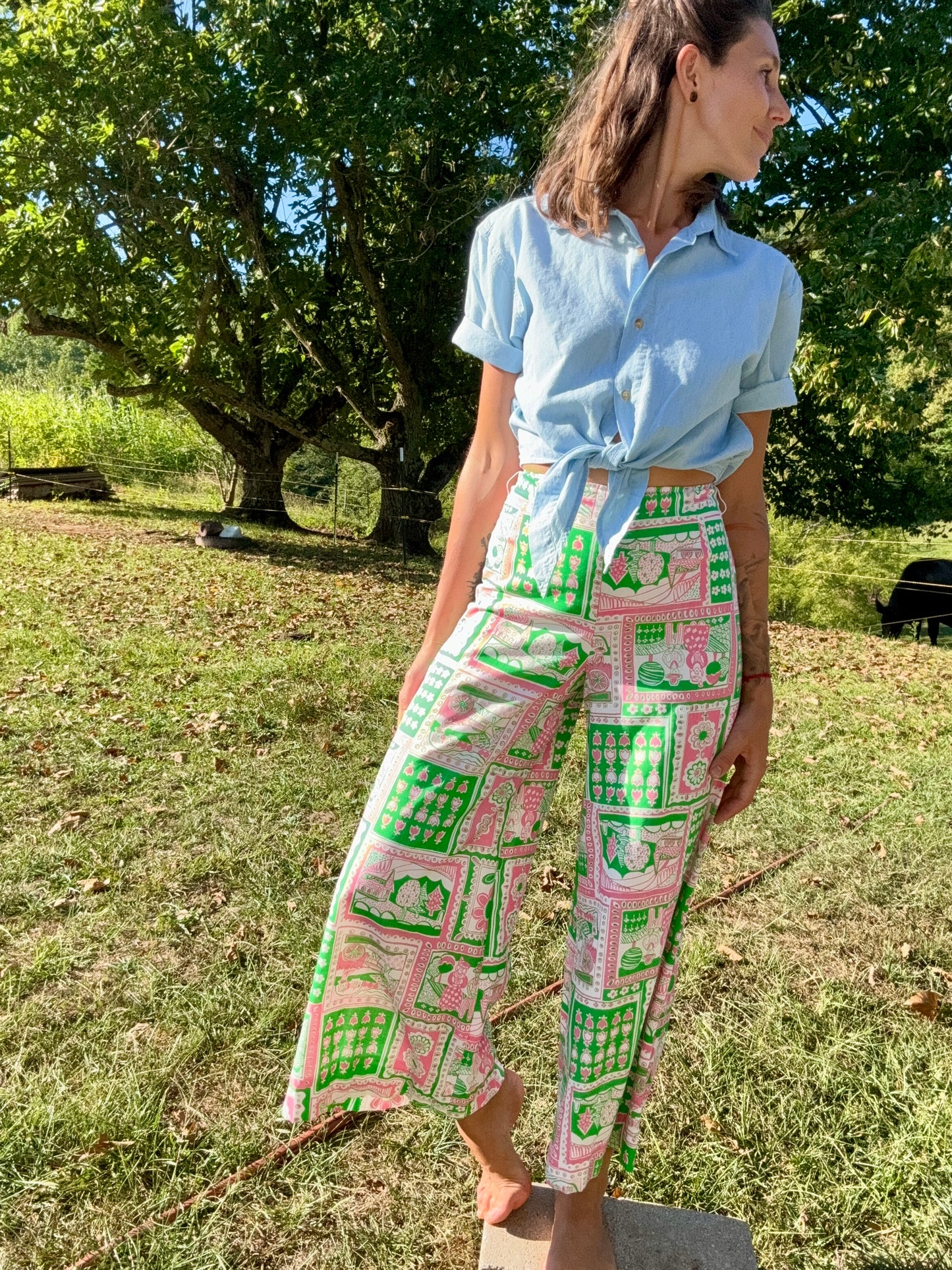 Austin Hill Novelty Print Pants