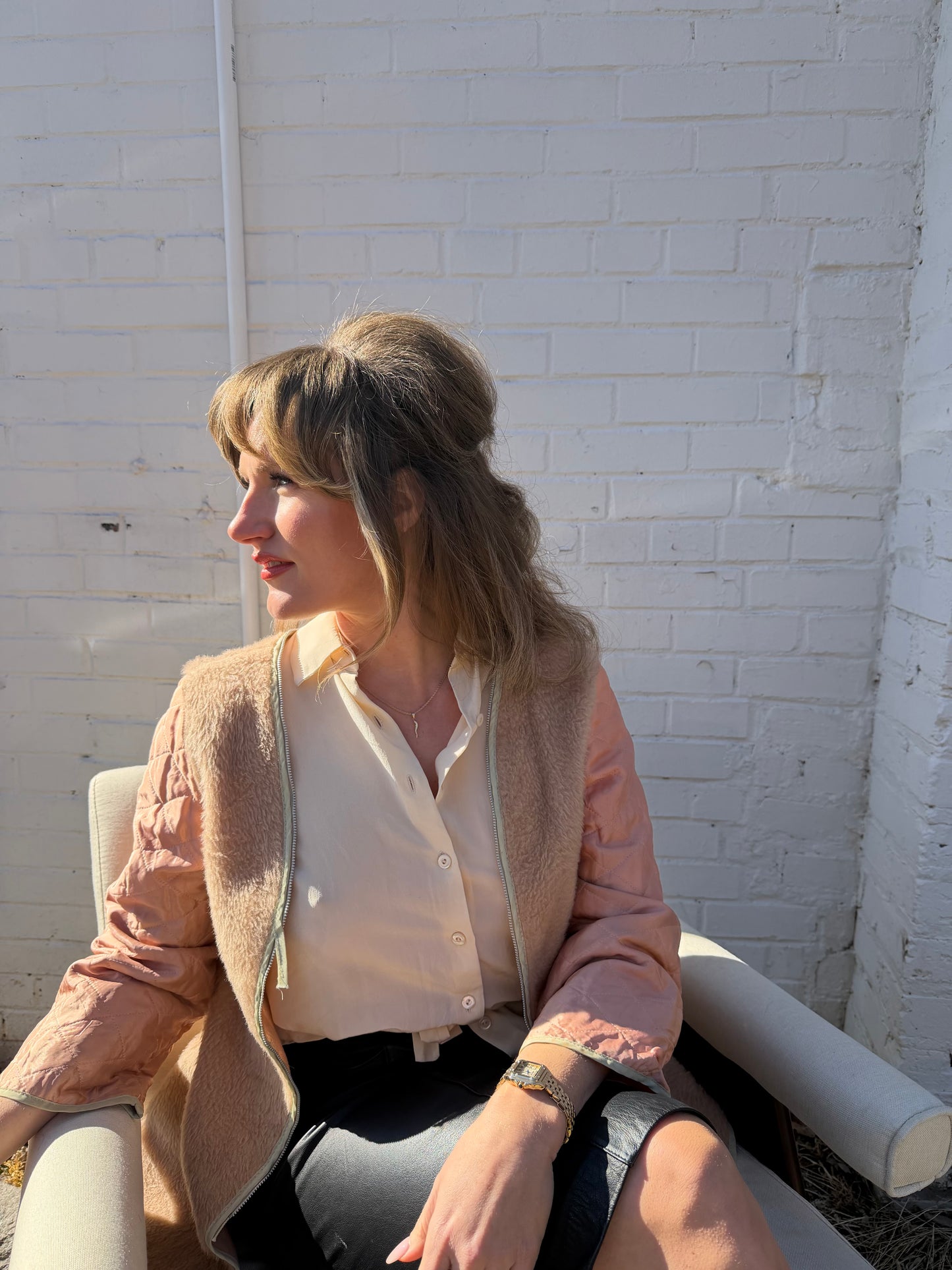 Champagne Quilted Liner