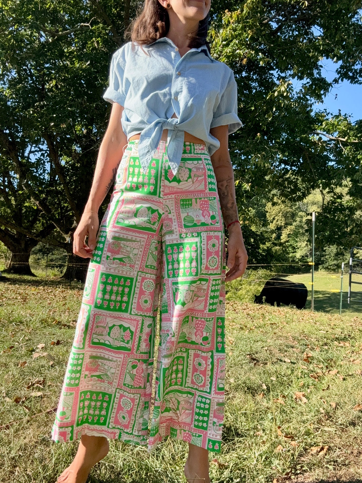 Austin Hill Novelty Print Pants