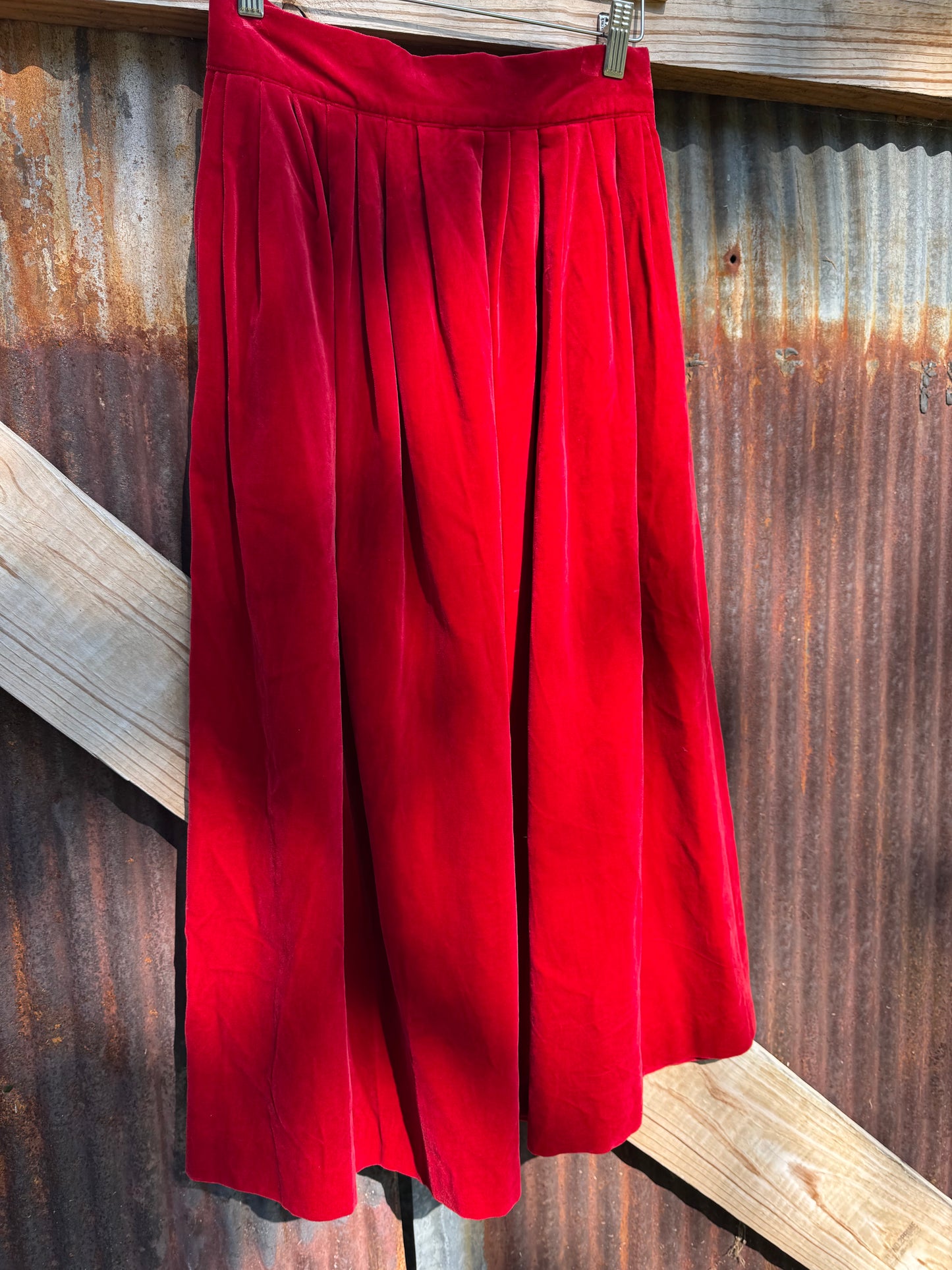 Velvet Skirt
