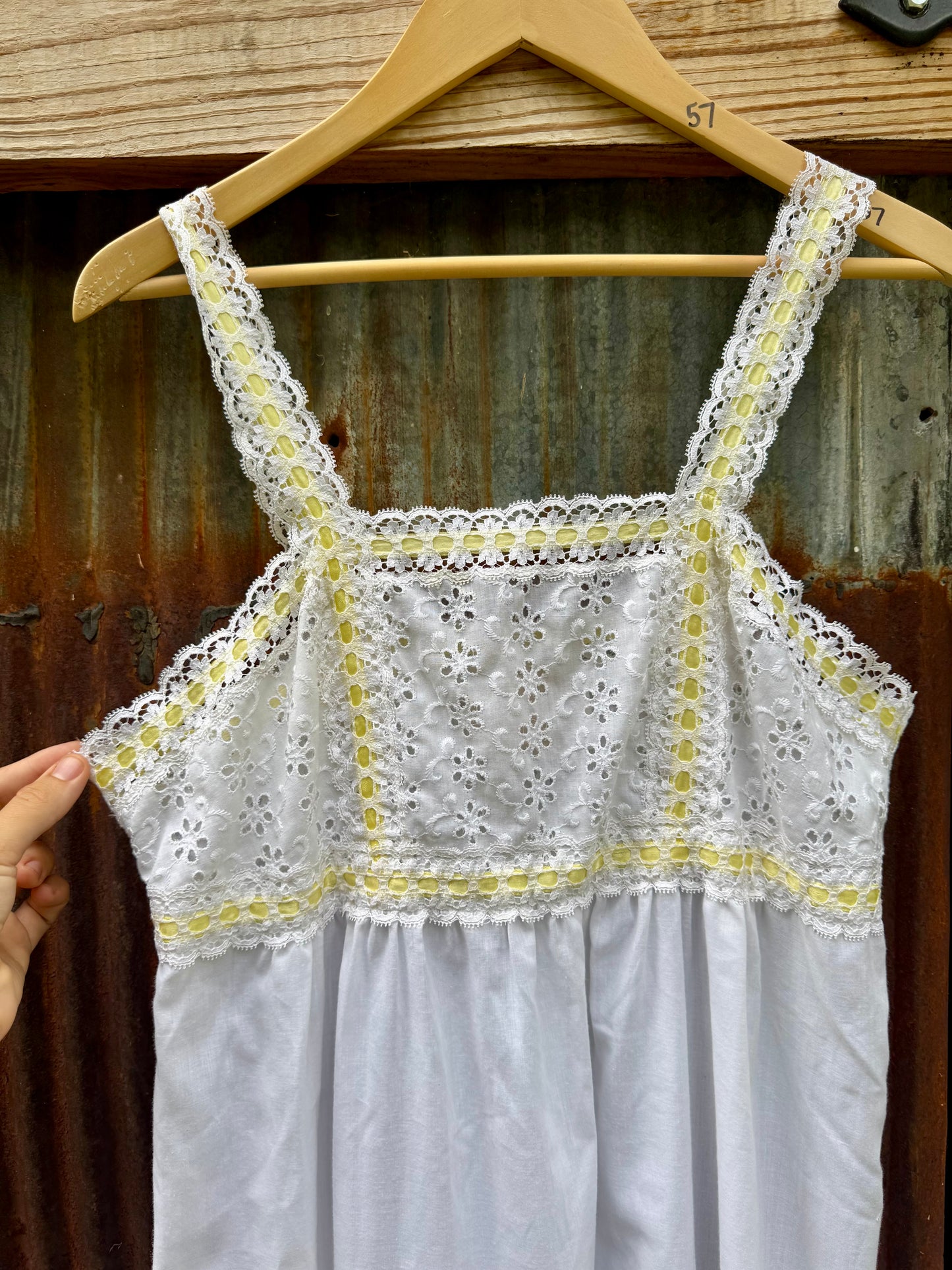 Vintage Eyelet Dress