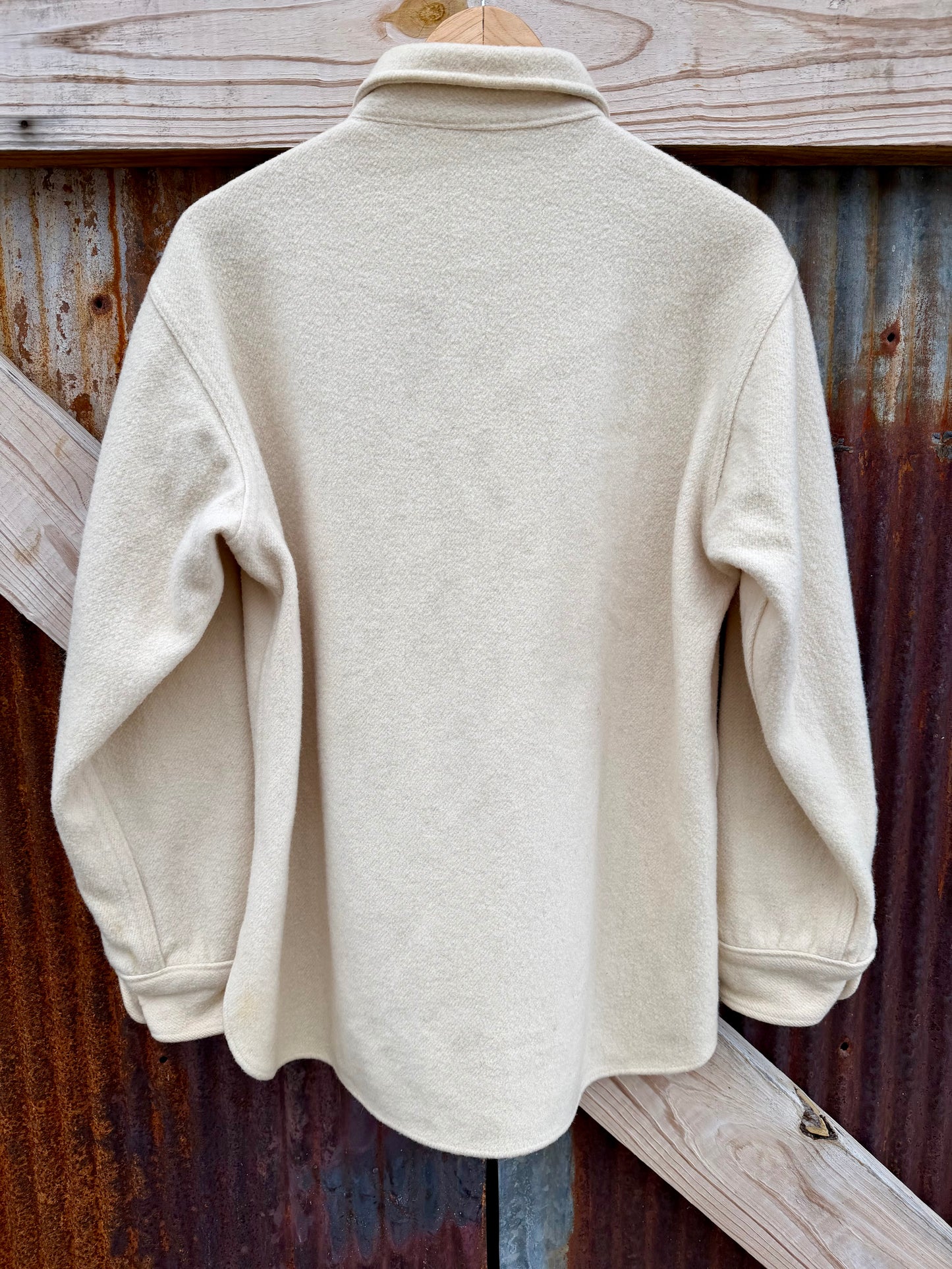 60s Cream Woolrich Flannel