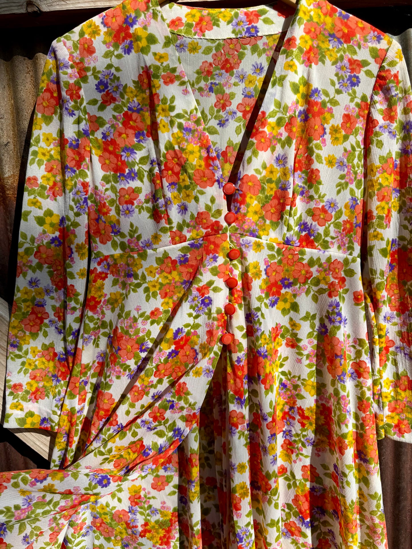 Handmade Floral Duster