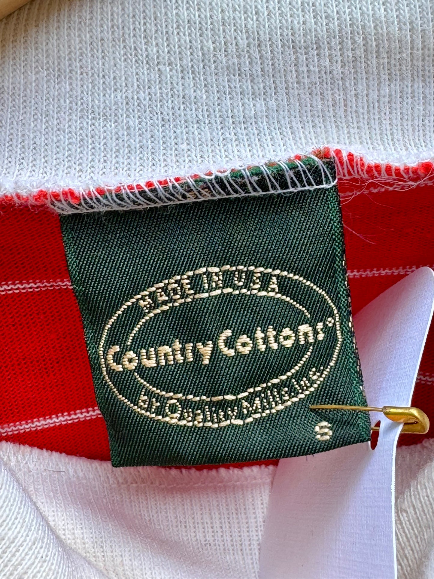 Country Cotton Striped Turtleneck