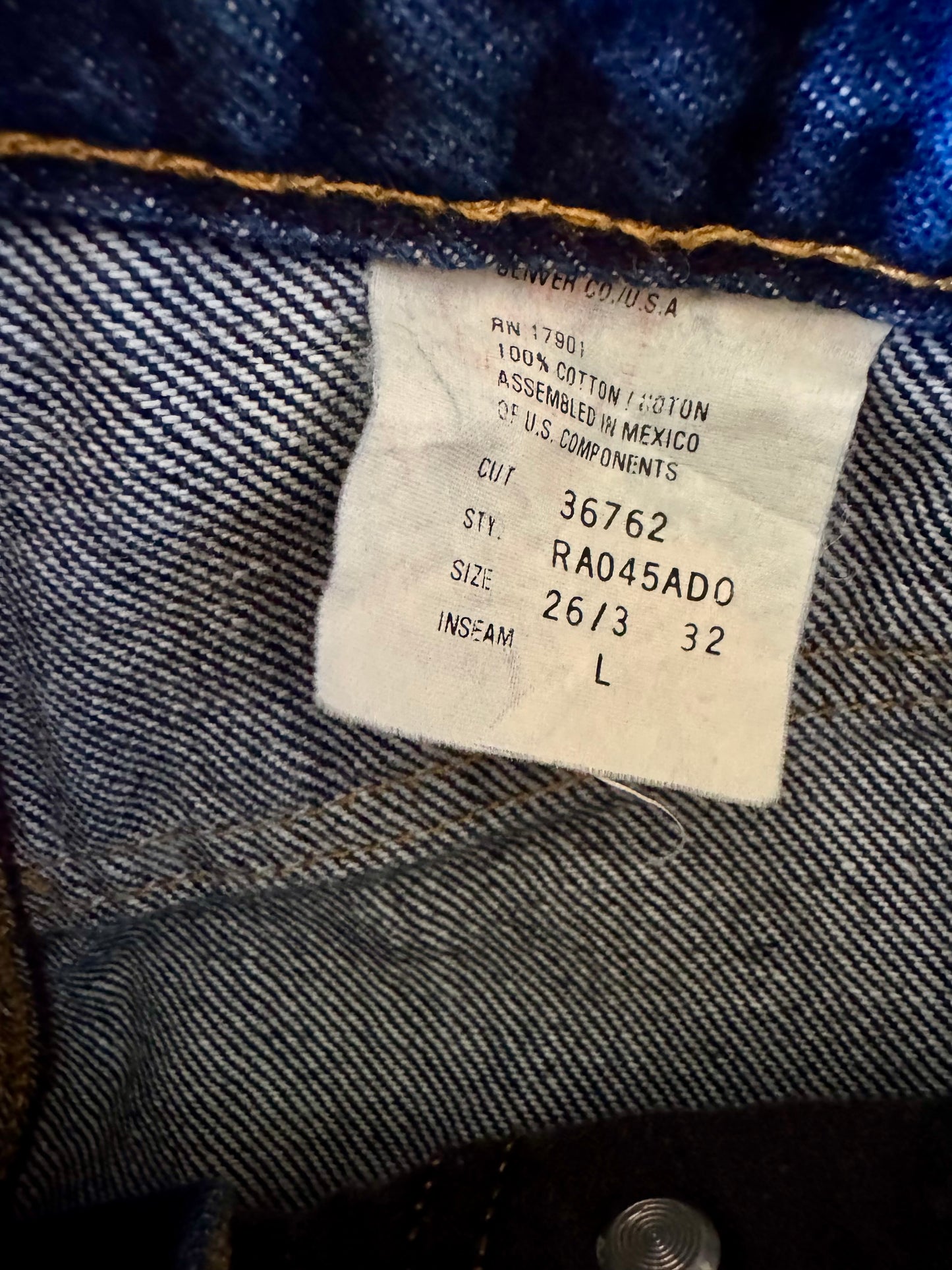 Western Rockies Dark Wash Denim