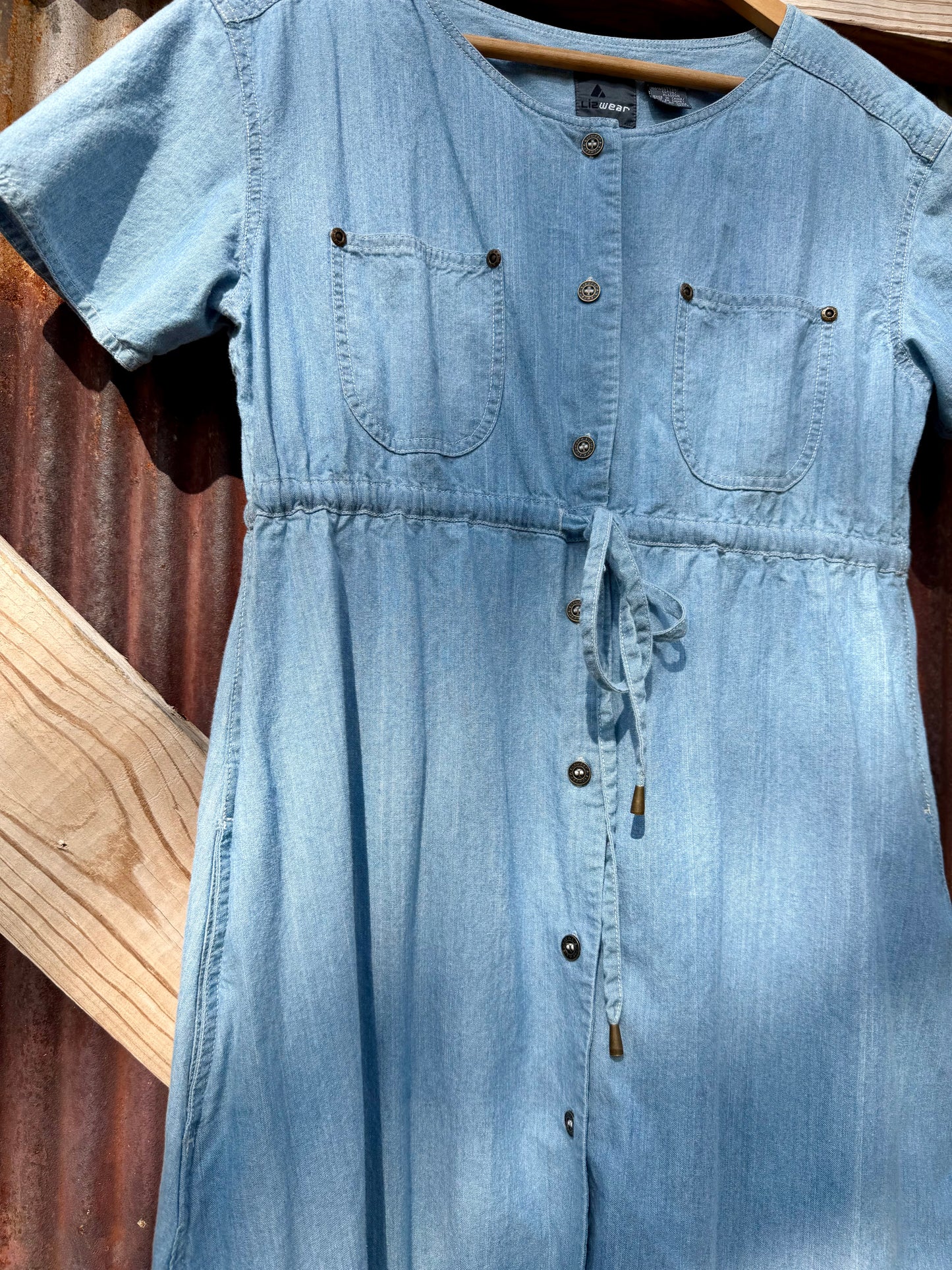 Liz Claiborne Denim Maxi
