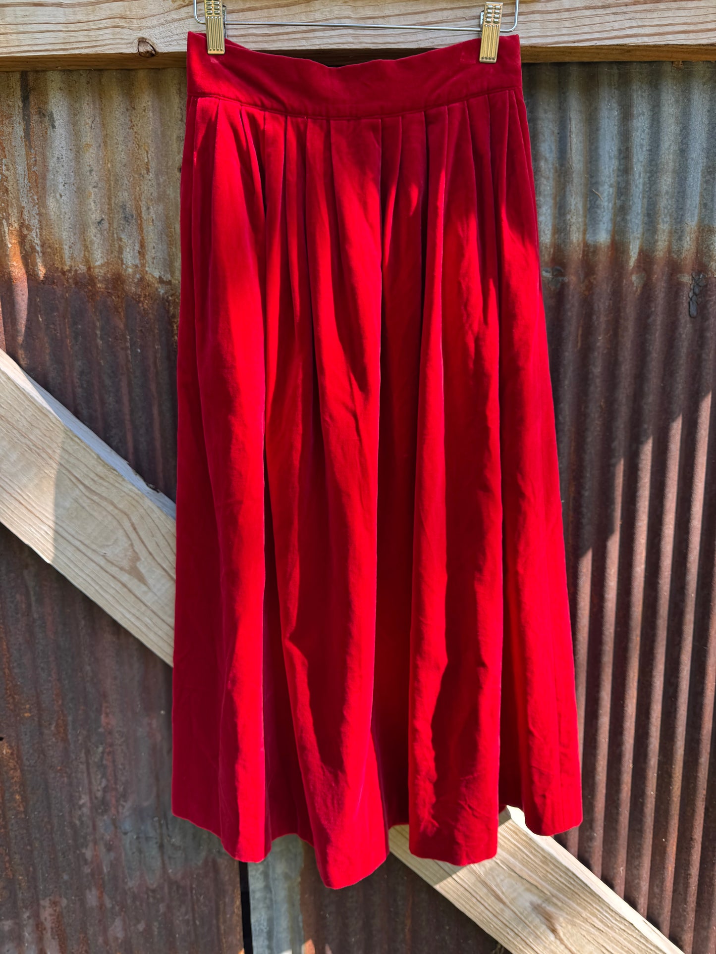 Velvet Skirt