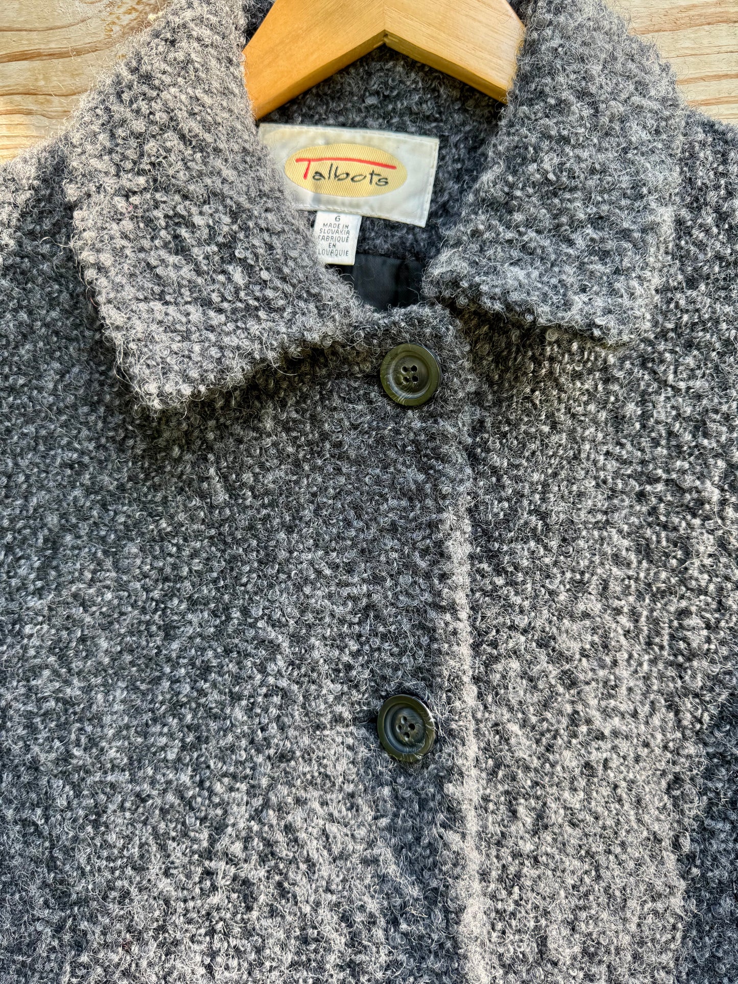 Talbots Wool Trench Coat