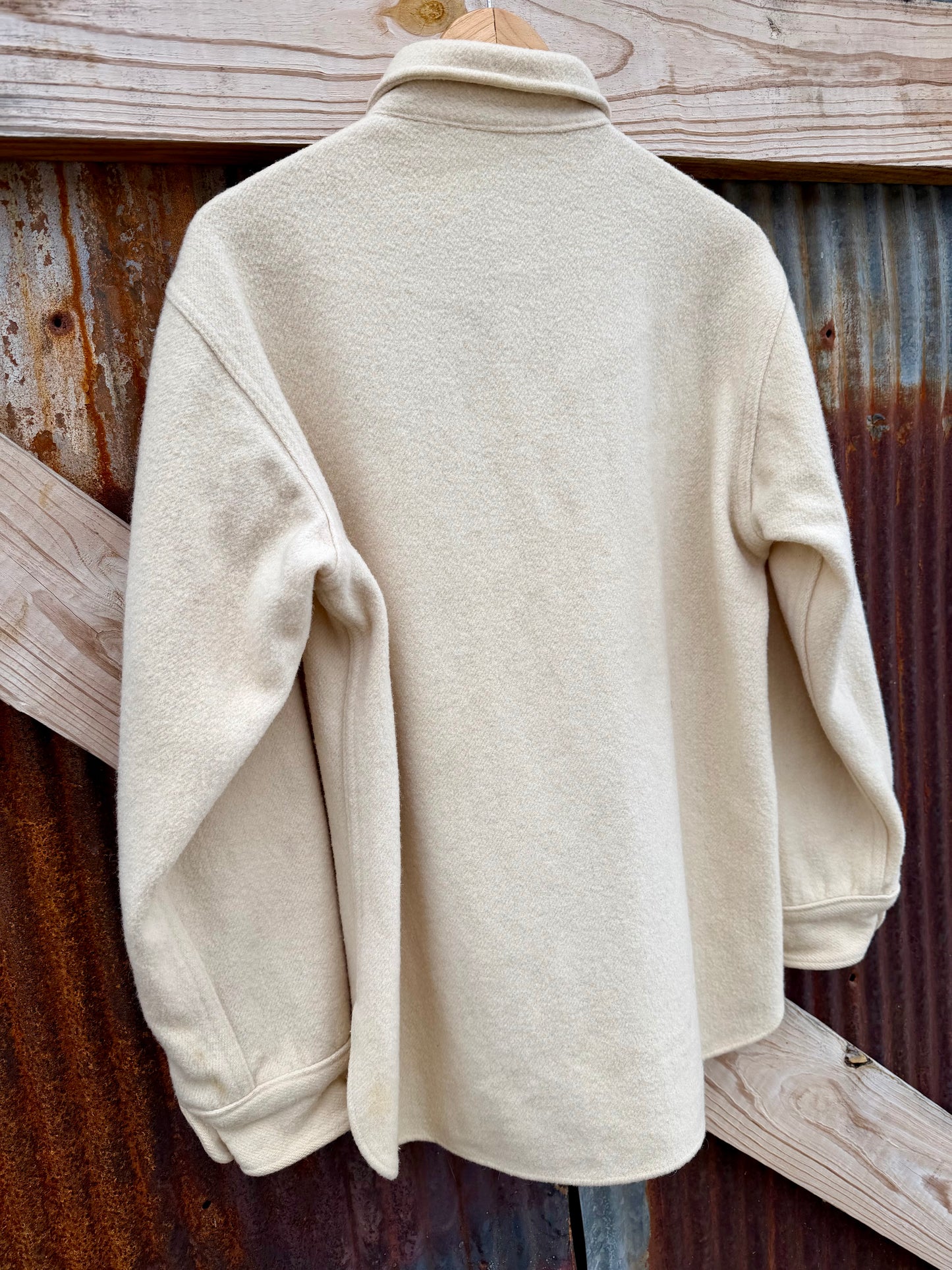 60s Cream Woolrich Flannel