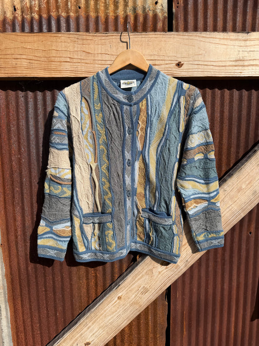 Australian Amanda Coogi Style Wool Cardigan