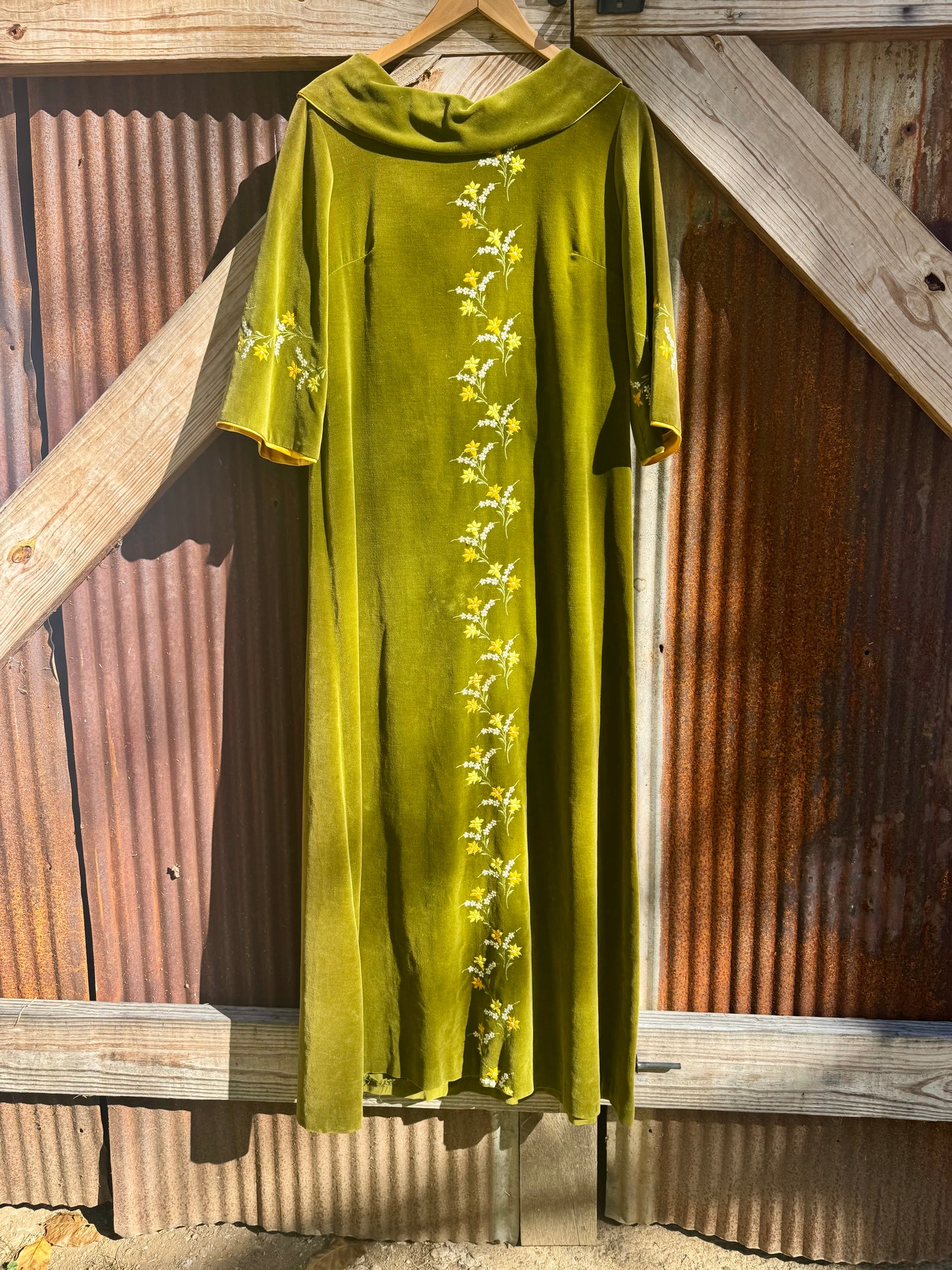 Kamore Cotton Velvet Dress