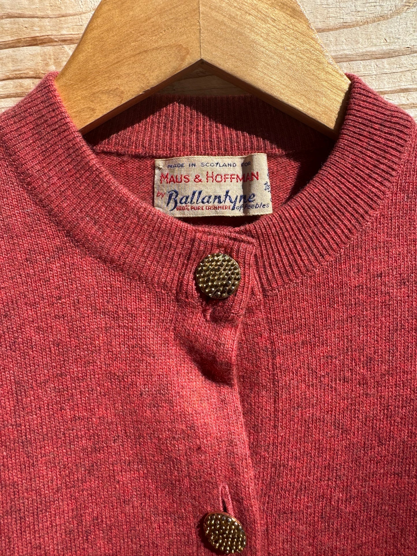 1950s Cashmere Cardigan