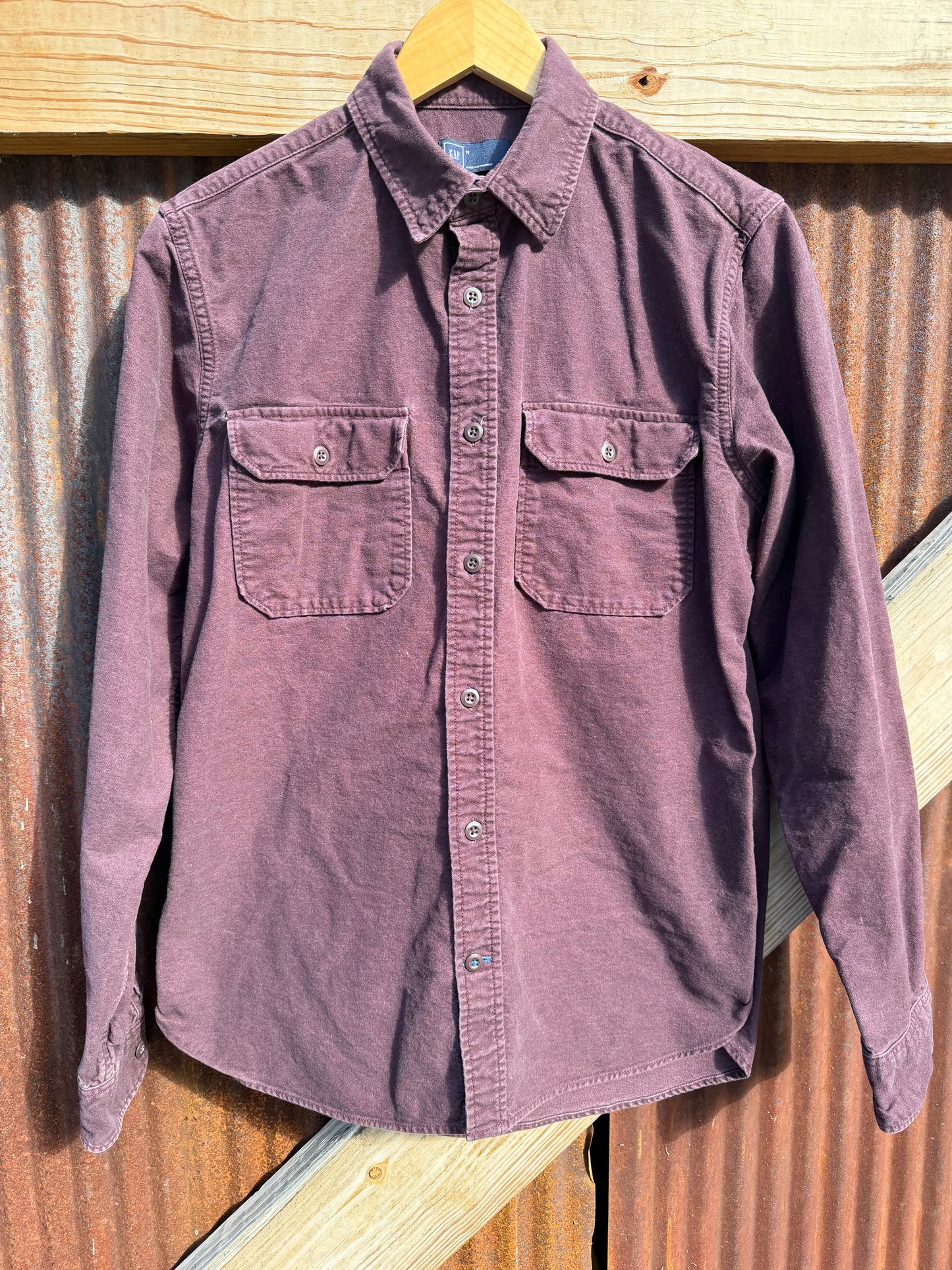 Vintage GAP Plum Buttondown
