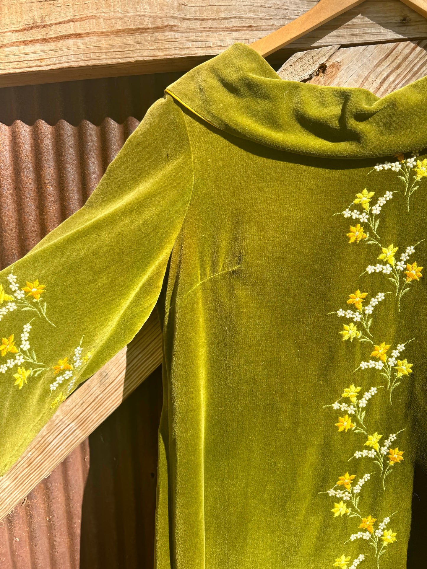 Kamore Cotton Velvet Dress