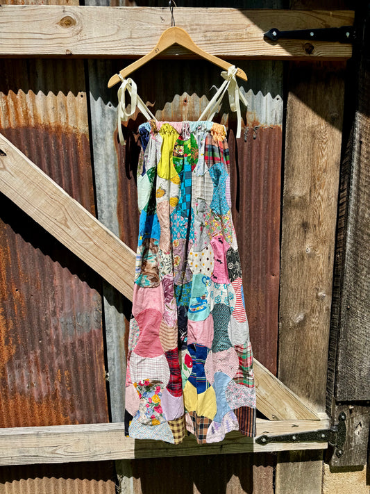 Handmade Quilt Top Dress