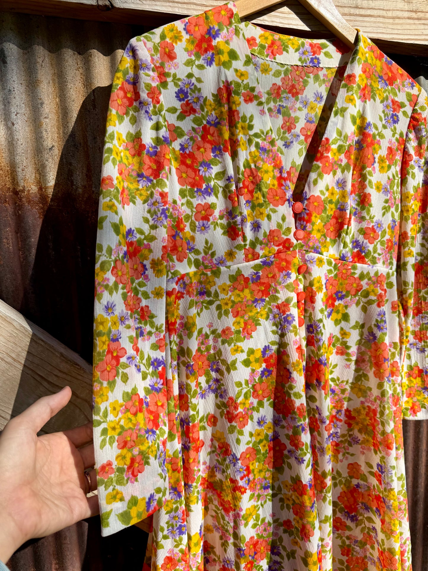 Handmade Floral Duster