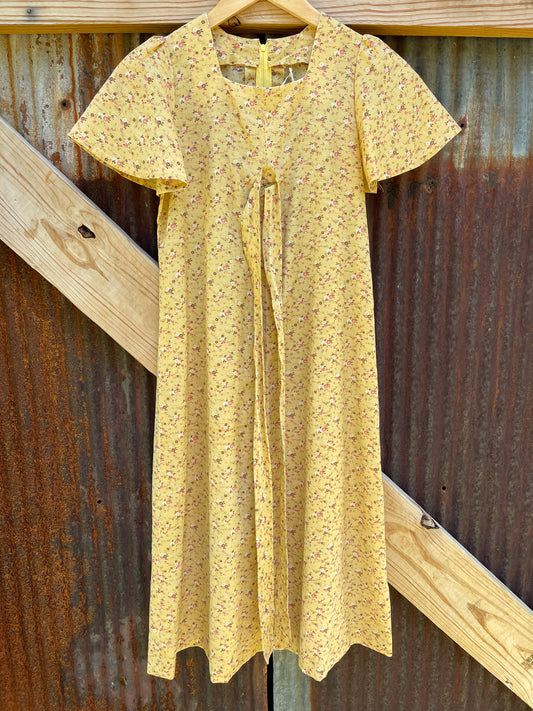 Handmade Cotton Floral Dress