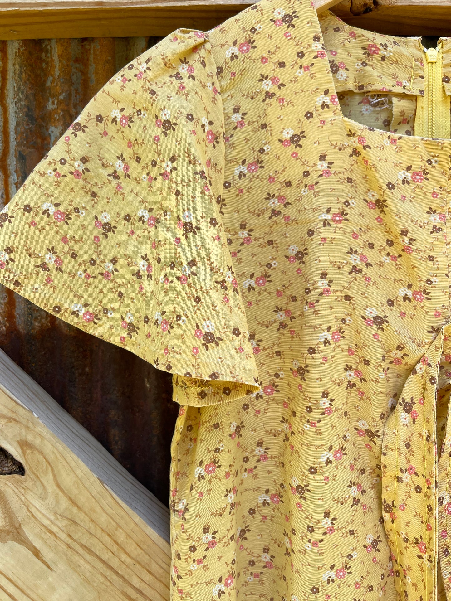 Handmade Cotton Floral Dress